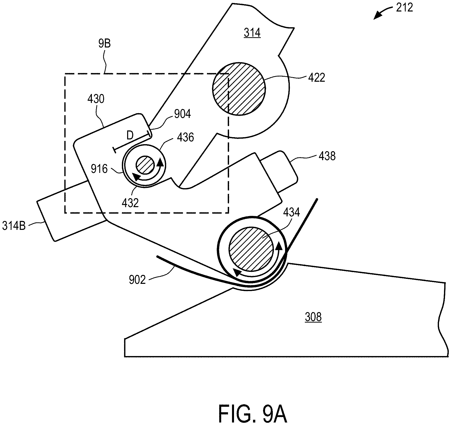 Patent US11793597 Figure 11 – Attachment mechanism for docking cannulas to surgical robotic arms