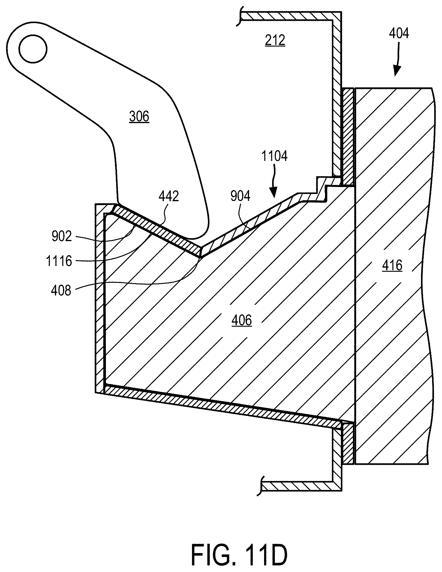 Patent US11793597 Figure 20 – Attachment mechanism for docking cannulas to surgical robotic arms