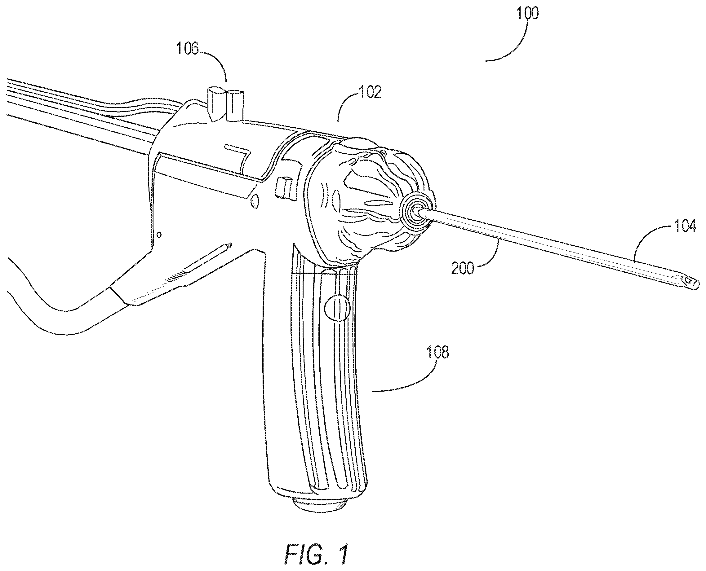 Patent US11793600 Figure 1 – Retractable stylet declog mechanism
