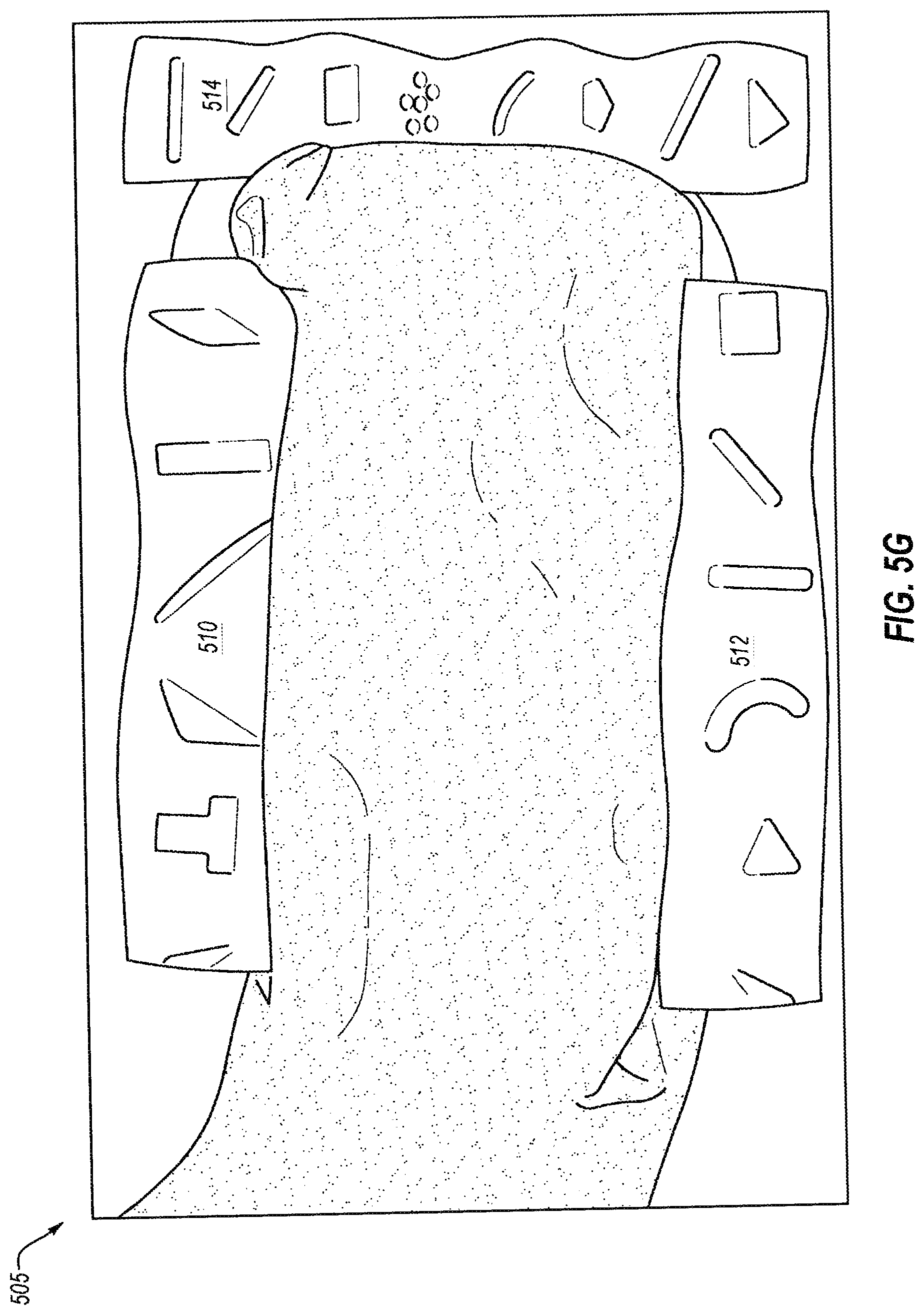 Patent US11793610 Figure 8 – Image registration of intraoral images using non-rigid indicia