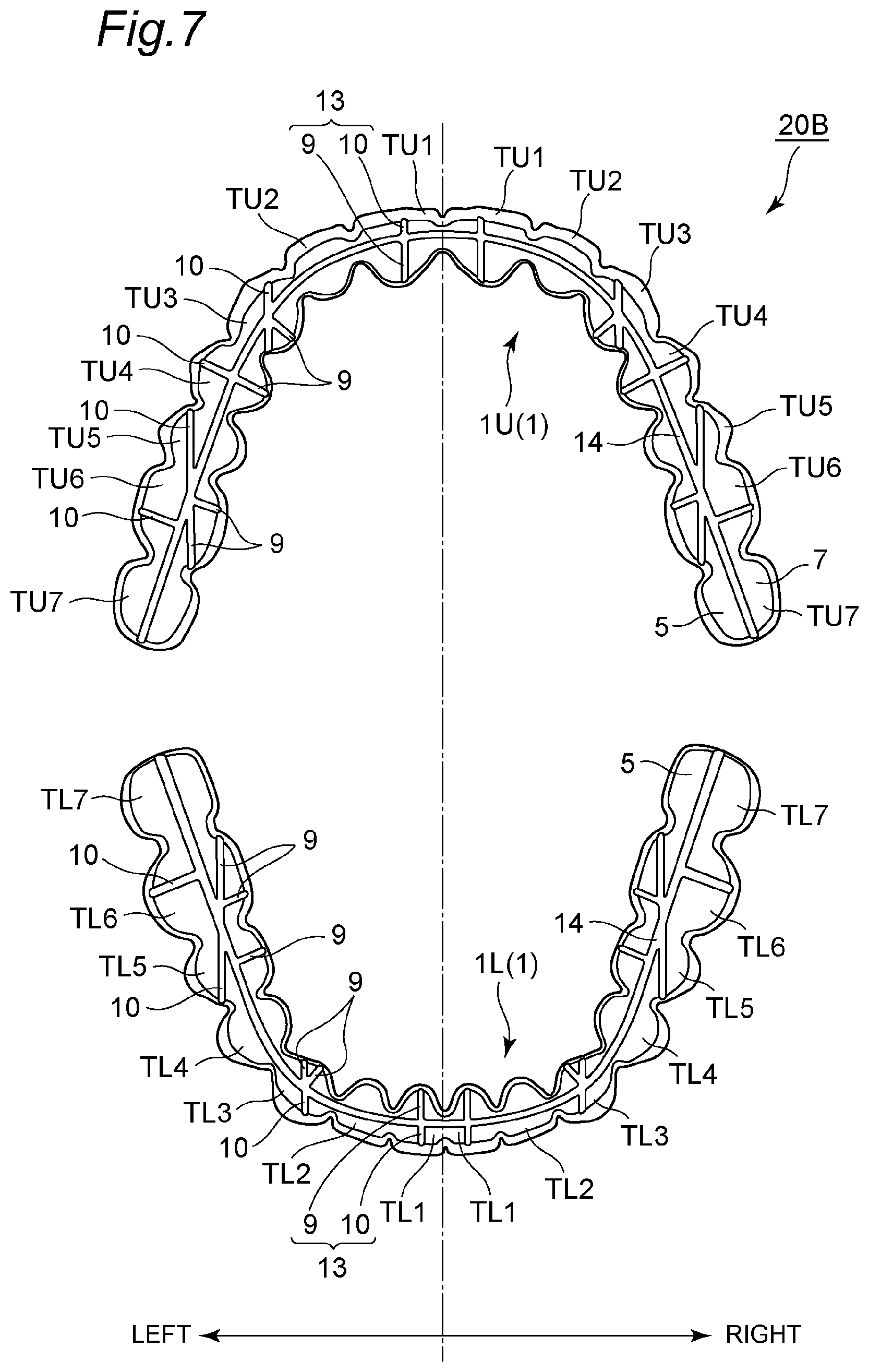 Patent US11793614 Figure 8 – Method for producing denture with high accuracy of fitting of artificial tooth to socket