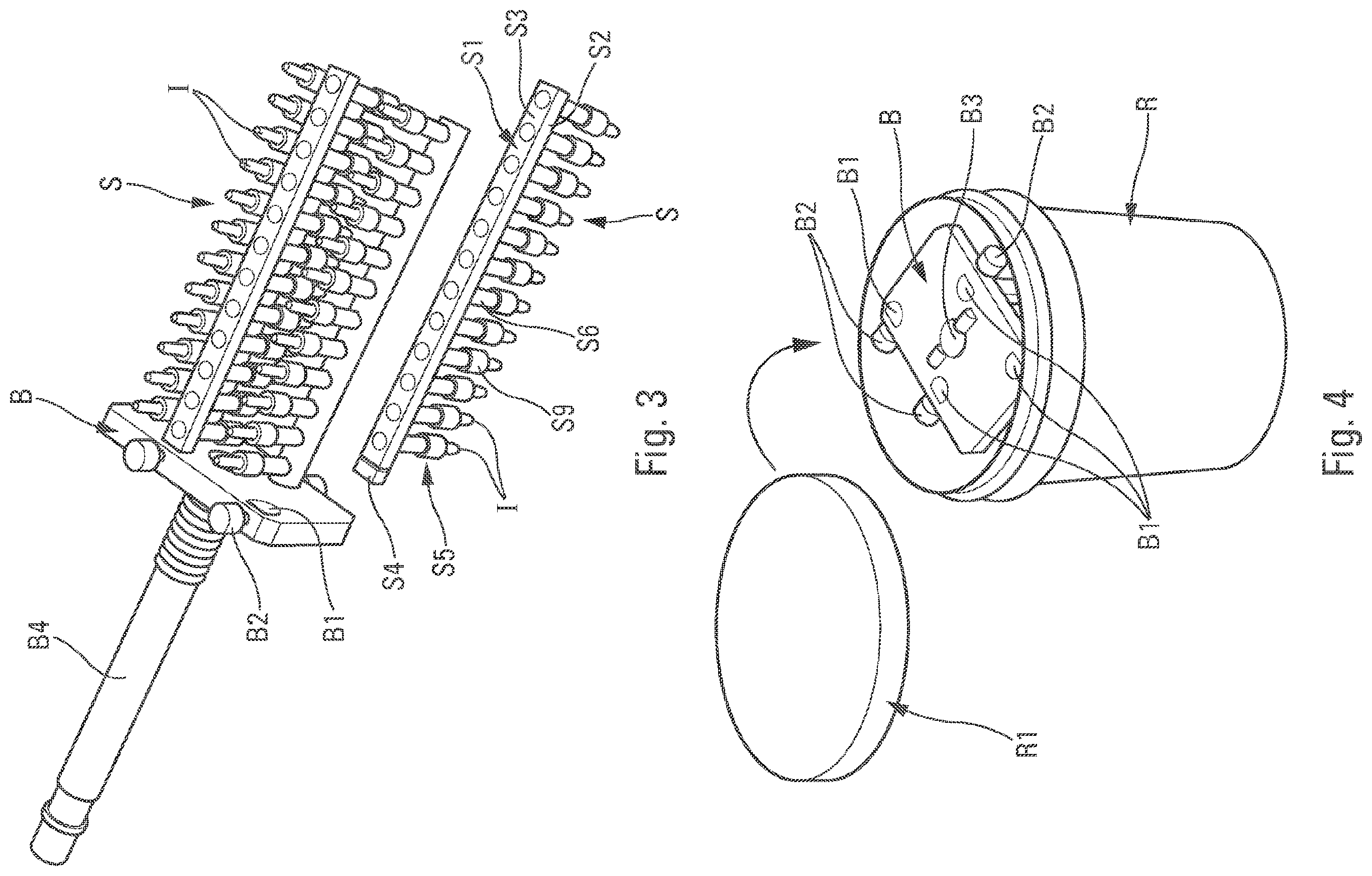 Patent US11793615 Figure 3 – Support devices for supporting implants or prostheses
