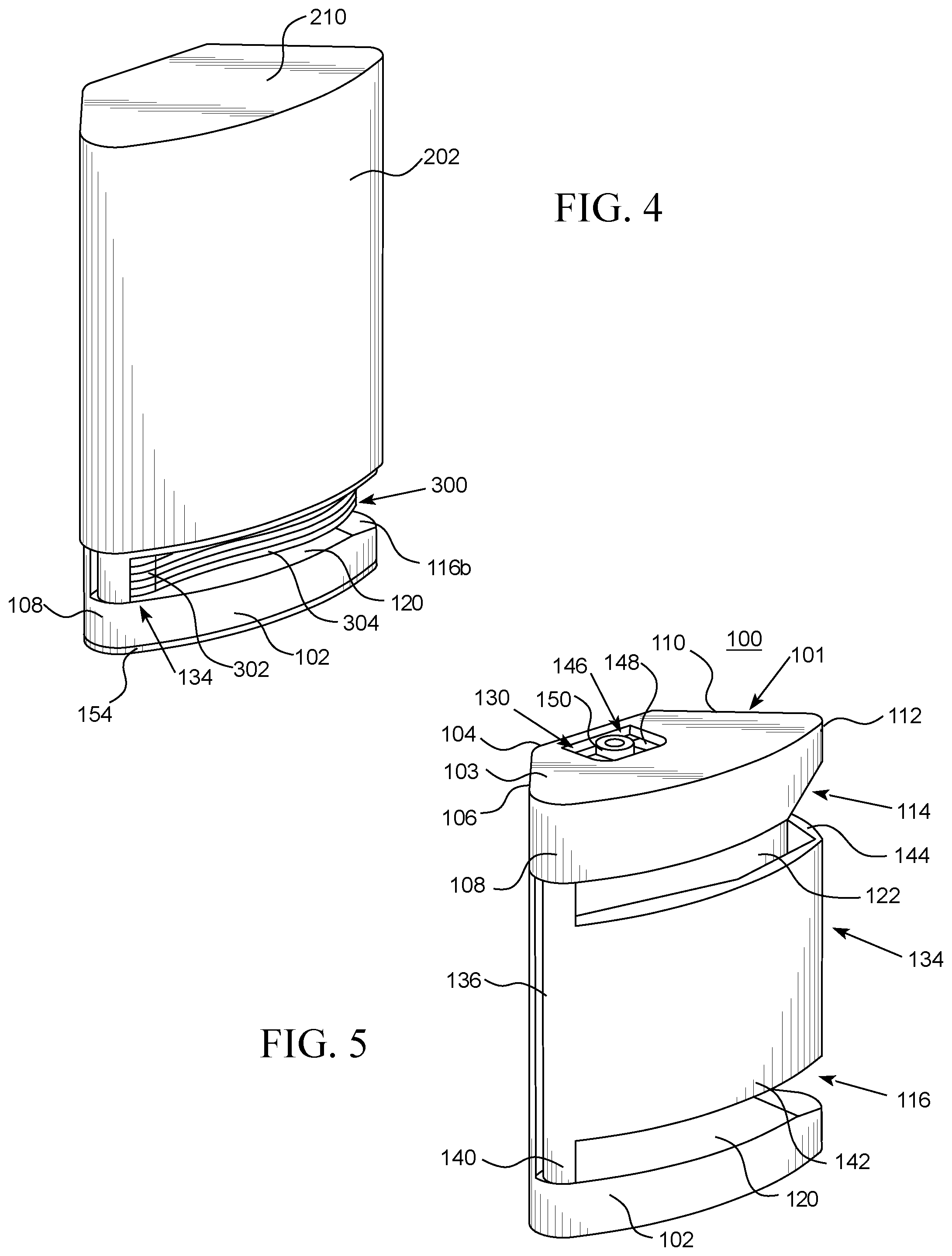 Patent US11793616 Figure 3 – Dispenser for disposable products