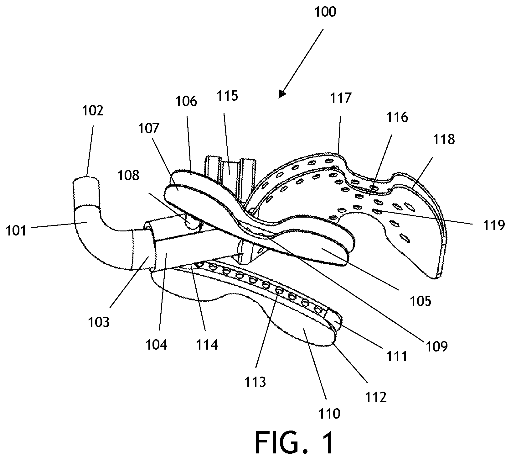 Patent US11793617 Figure 1 – Oral suction device
