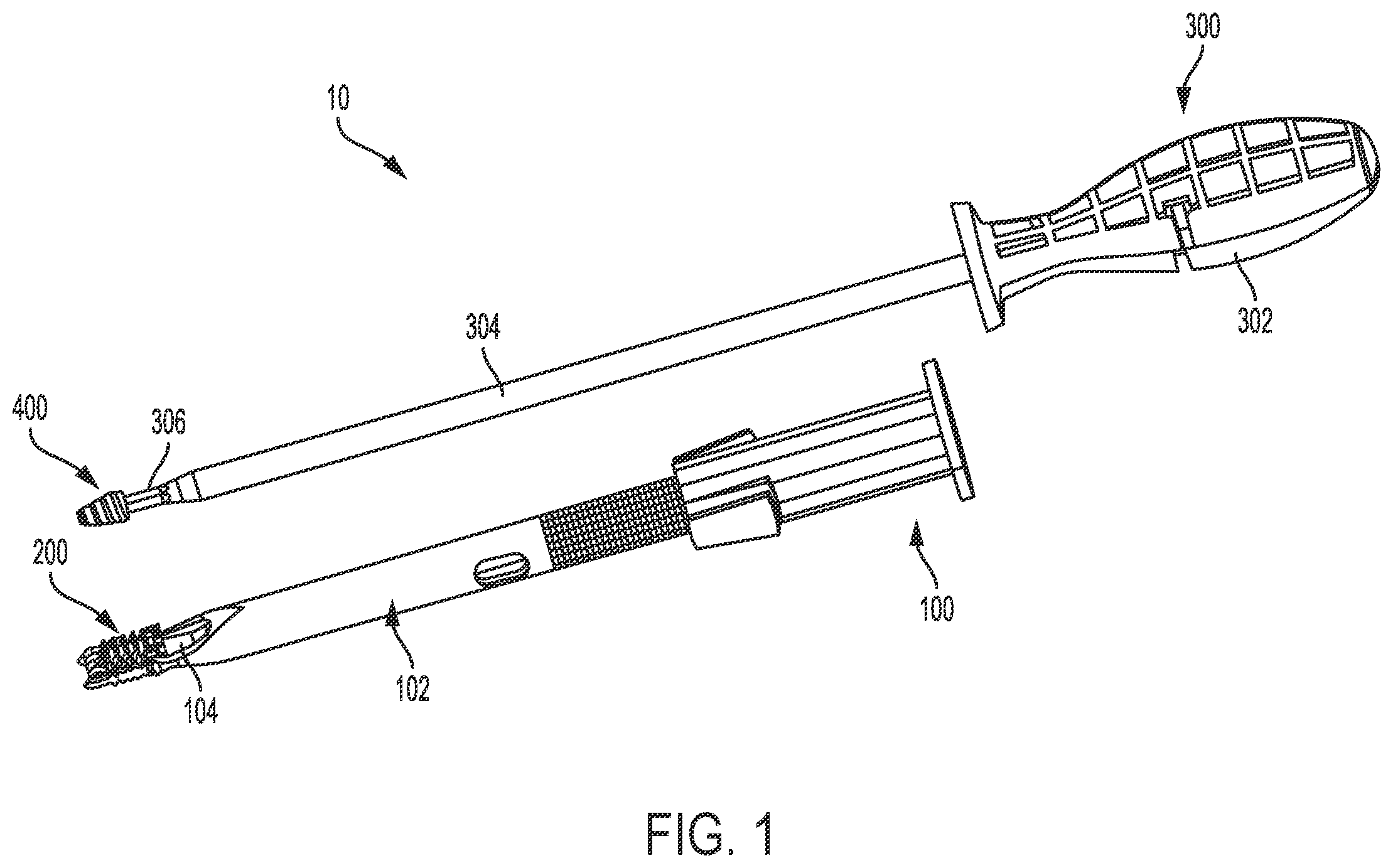 Patent US11793624 Figure 1 – Tenodesis implants and tools