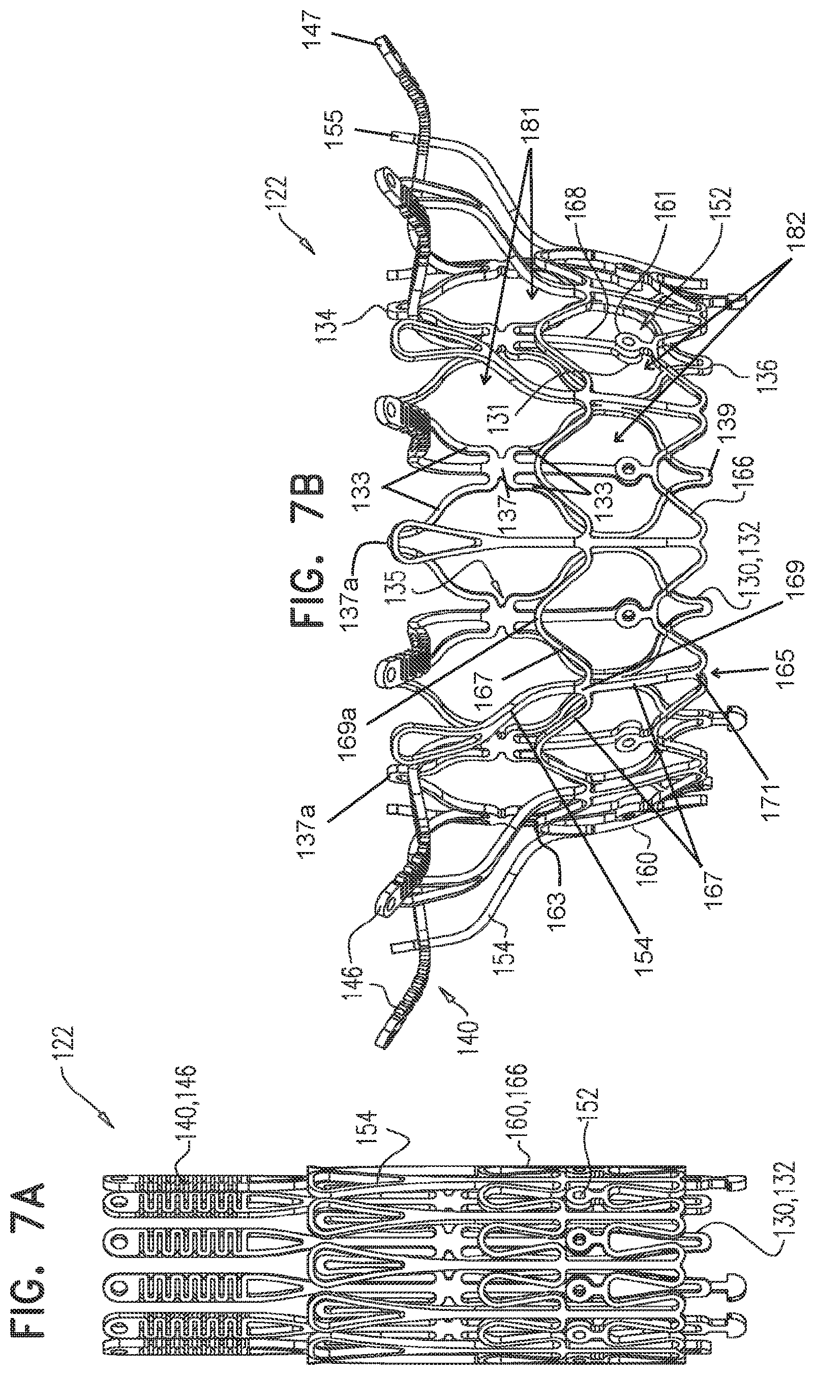 Patent US11793635 Figure 12 – Prosthetic valve with angularly offset frames