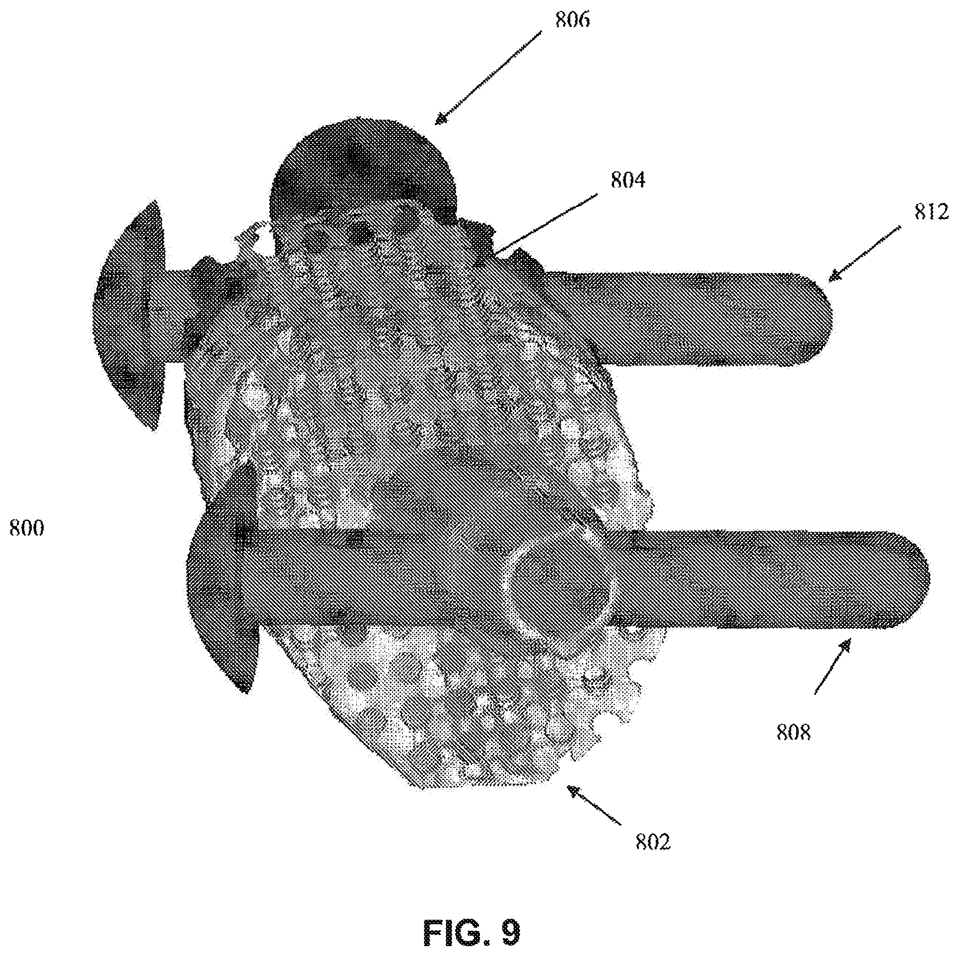 Patent US11793644 Figure 9 – Modular tissue scaffolds