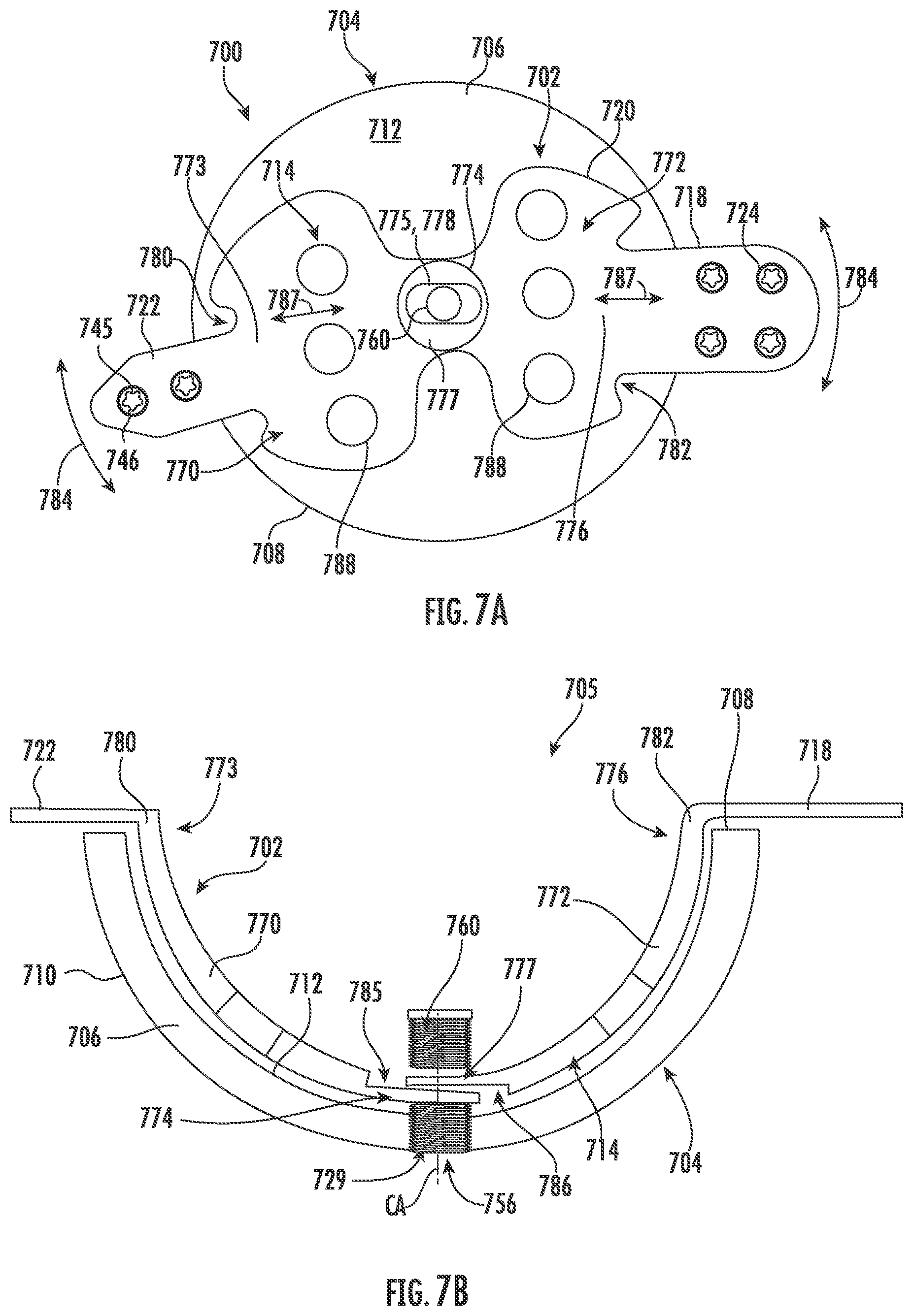 Patent US11793647 Figure 9 – Acetabular apparatuses for hip revision surgery