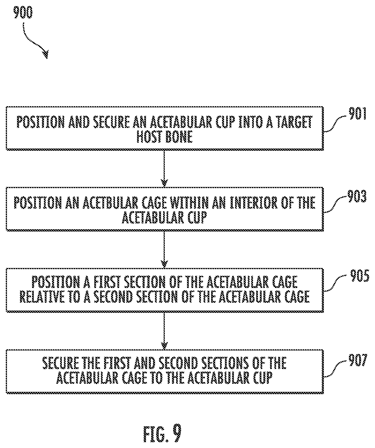 Patent US11793647 Figure 11 – Acetabular apparatuses for hip revision surgery