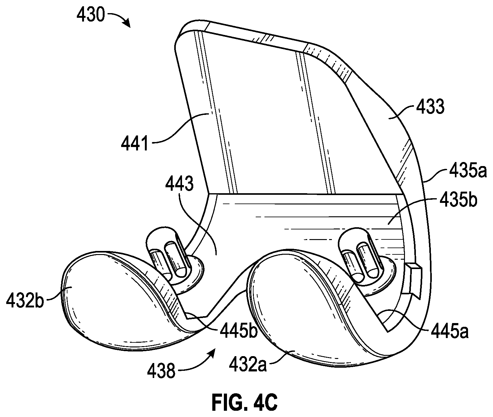 Patent US11793649 Figure 6 – Femoral component for bone conservation