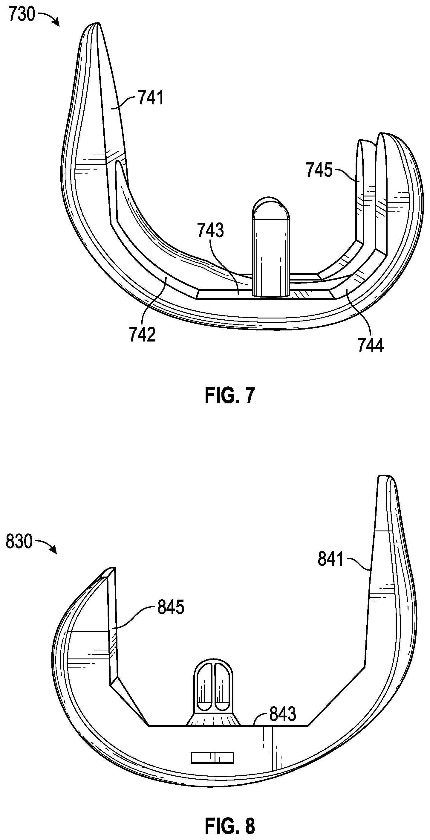 Patent US11793649 Figure 9 – Femoral component for bone conservation