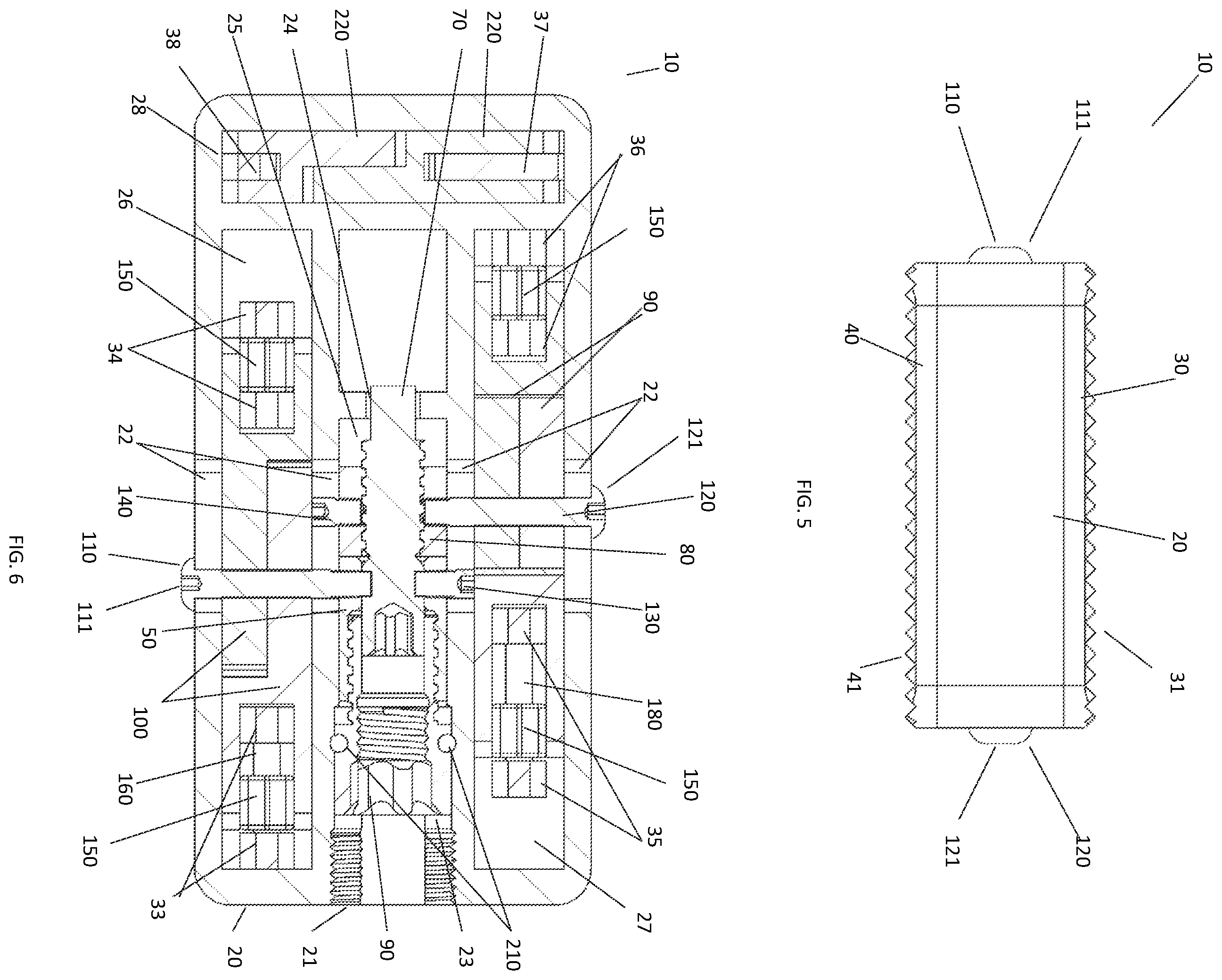 Patent US11793651 Figure 3 – Expandable implant