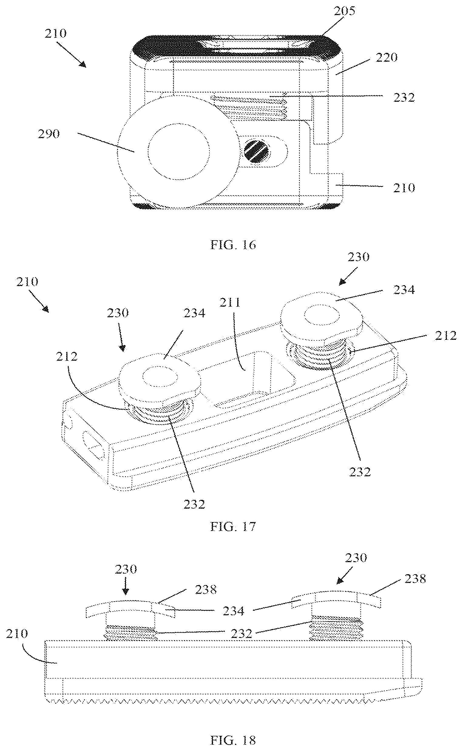 Patent US11793653 Figure 7 – Multiple spindle adjustable interbody fusion devices and methods of use
