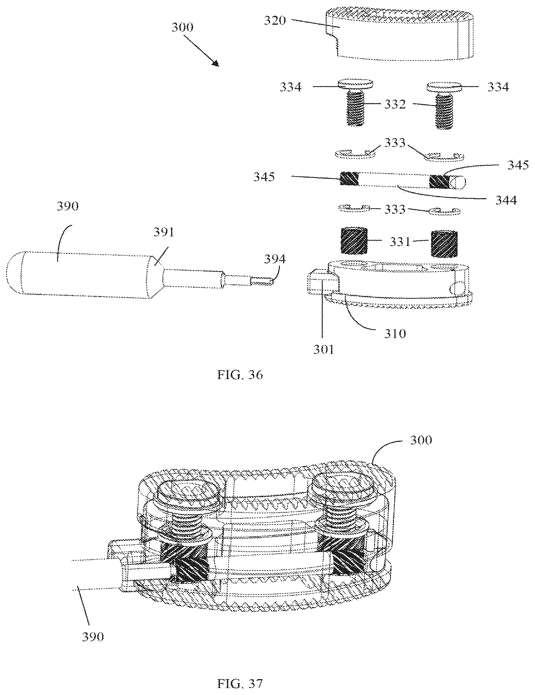 Patent US11793653 Figure 15 – Multiple spindle adjustable interbody fusion devices and methods of use