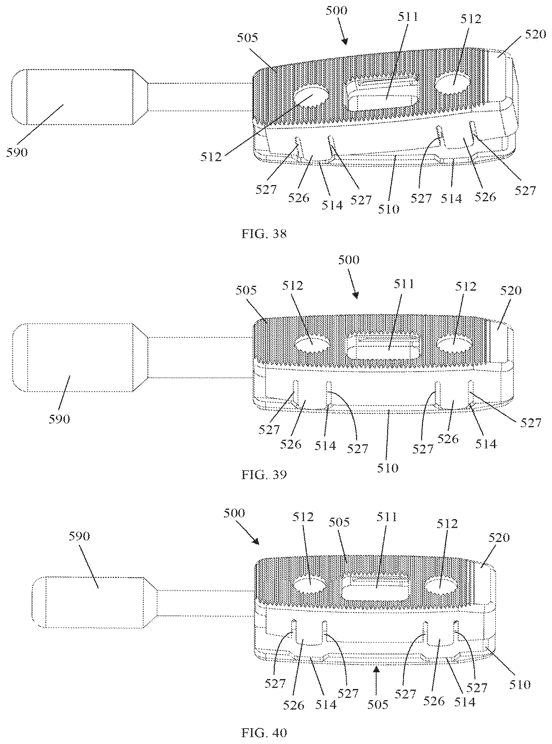 Patent US11793653 Figure 16 – Multiple spindle adjustable interbody fusion devices and methods of use