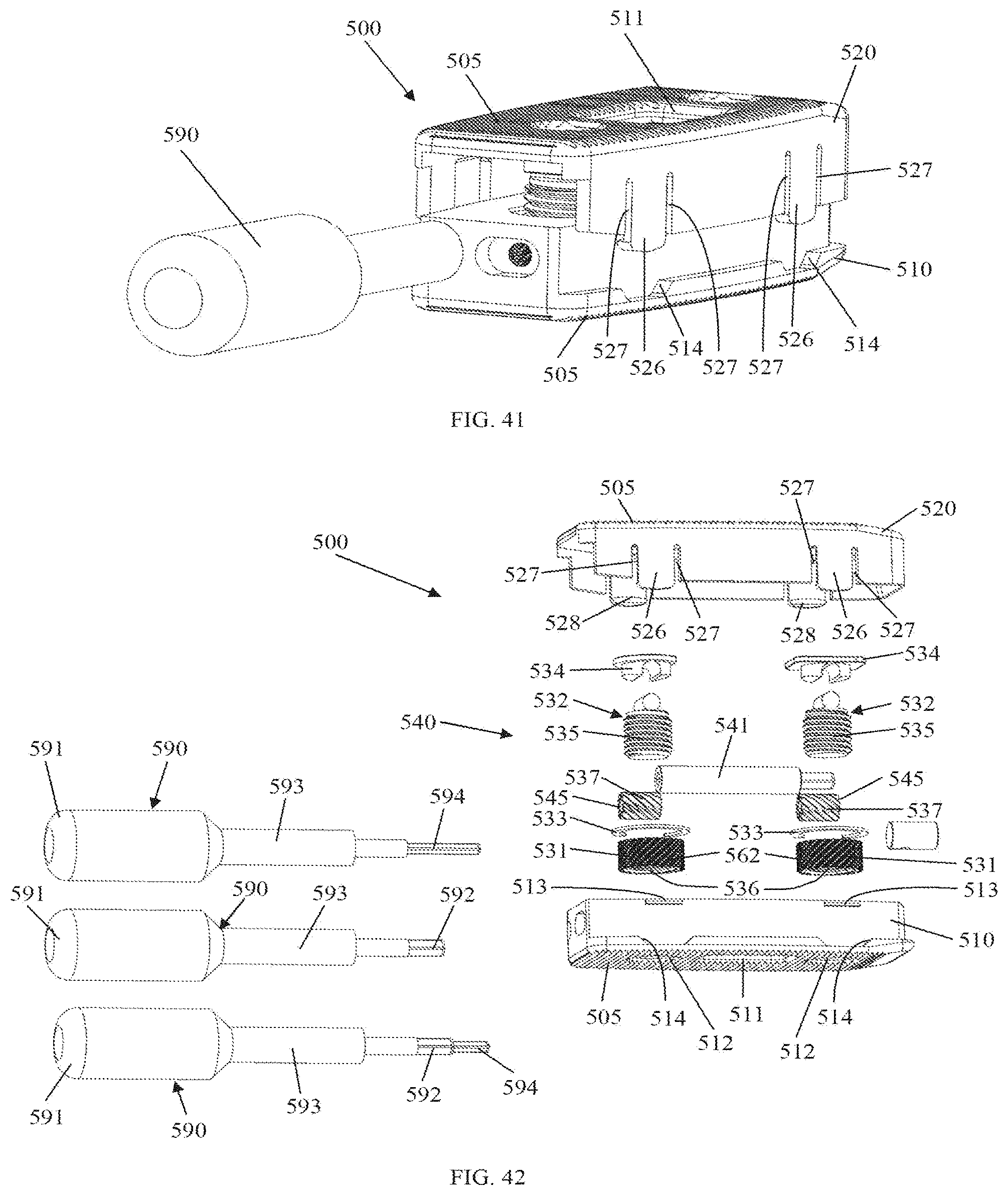 Patent US11793653 Figure 17 – Multiple spindle adjustable interbody fusion devices and methods of use