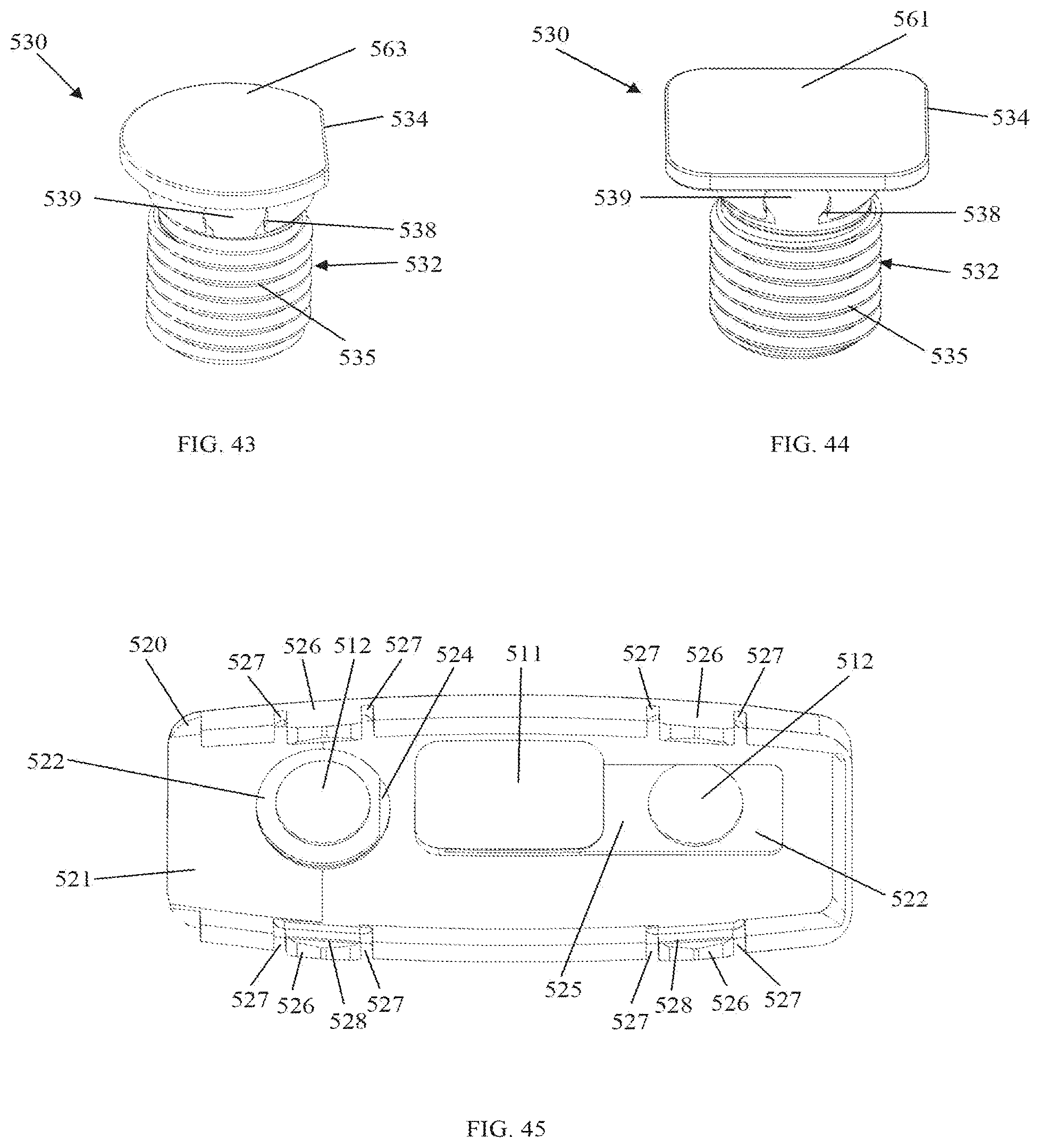 Patent US11793653 Figure 18 – Multiple spindle adjustable interbody fusion devices and methods of use