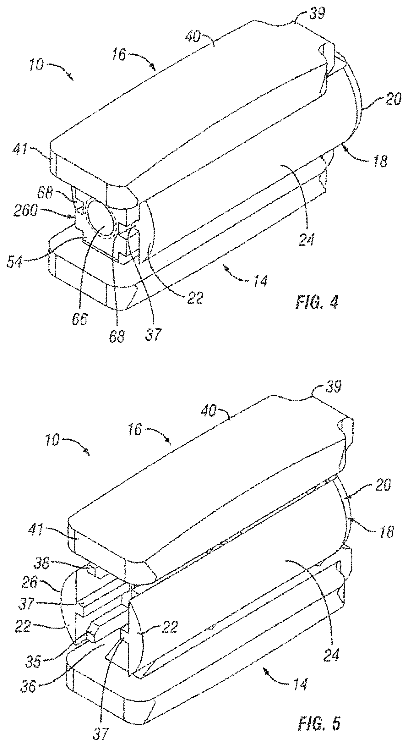 Patent US11793654 Figure 3 – Expandable fusion device and method of installation thereof
