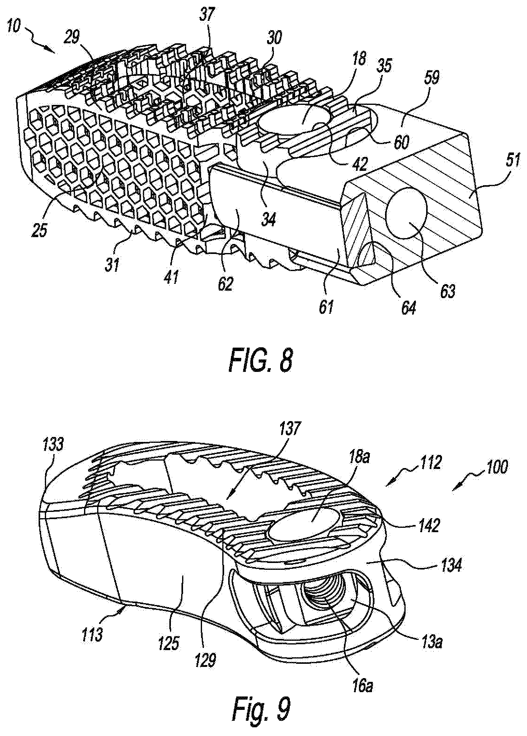 Patent US11793655 Figure 6 – Steerable spine implants