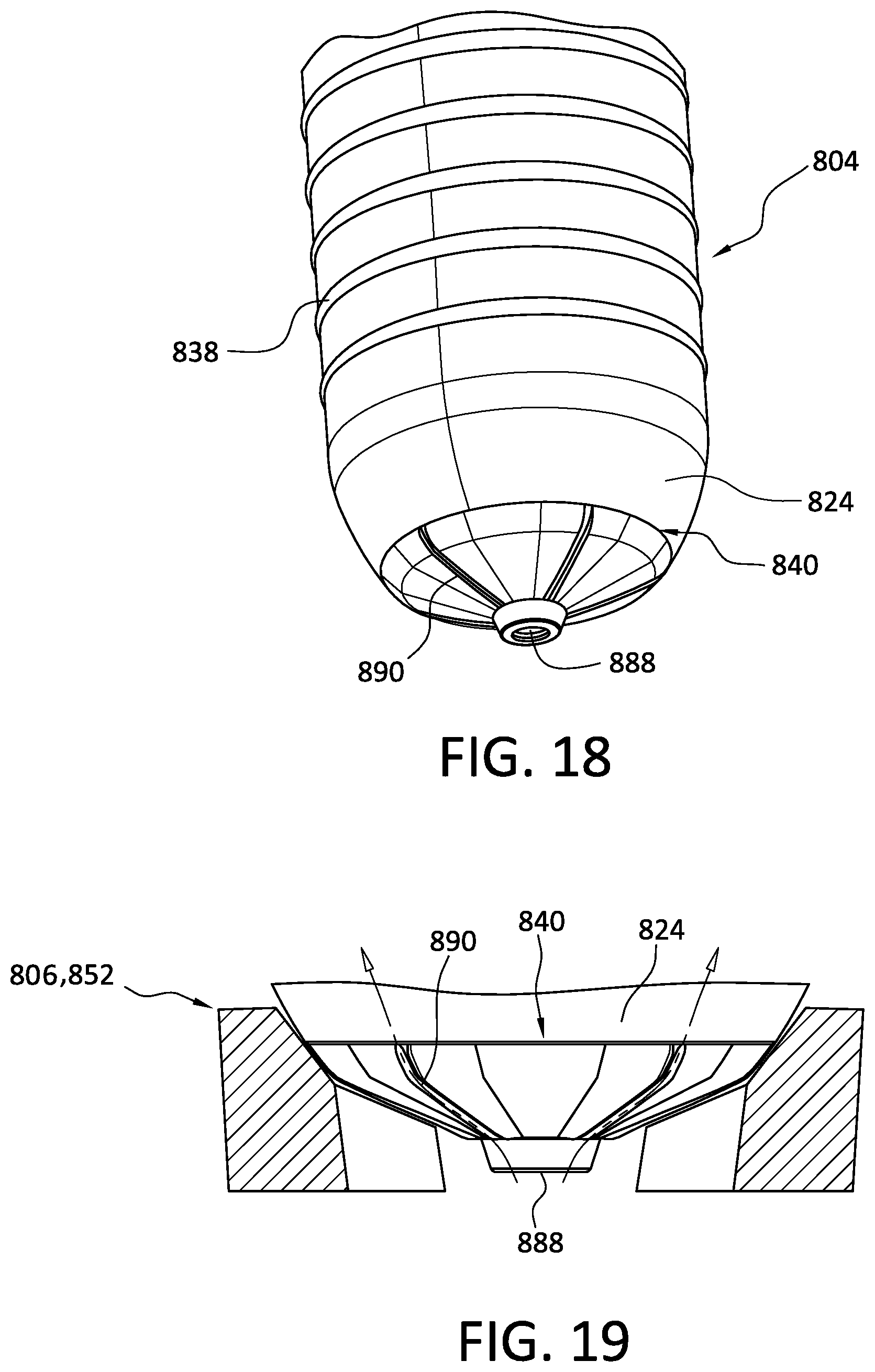 Patent US11793657 Figure 11 – Prosthetic socket system