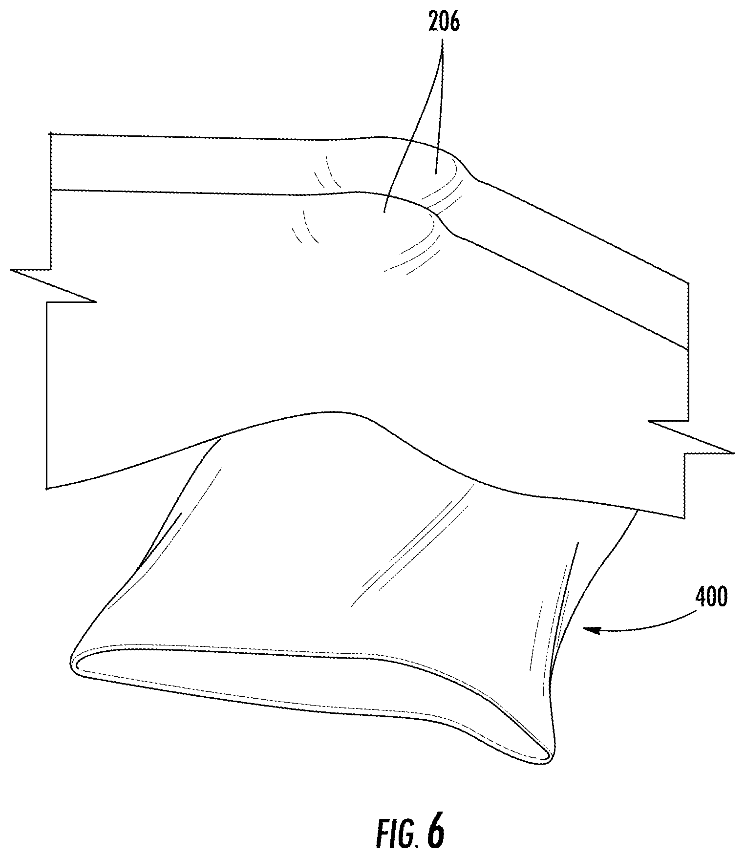 Patent US11793661 Figure 6 – Cushioned support system for heel ulcer prevention