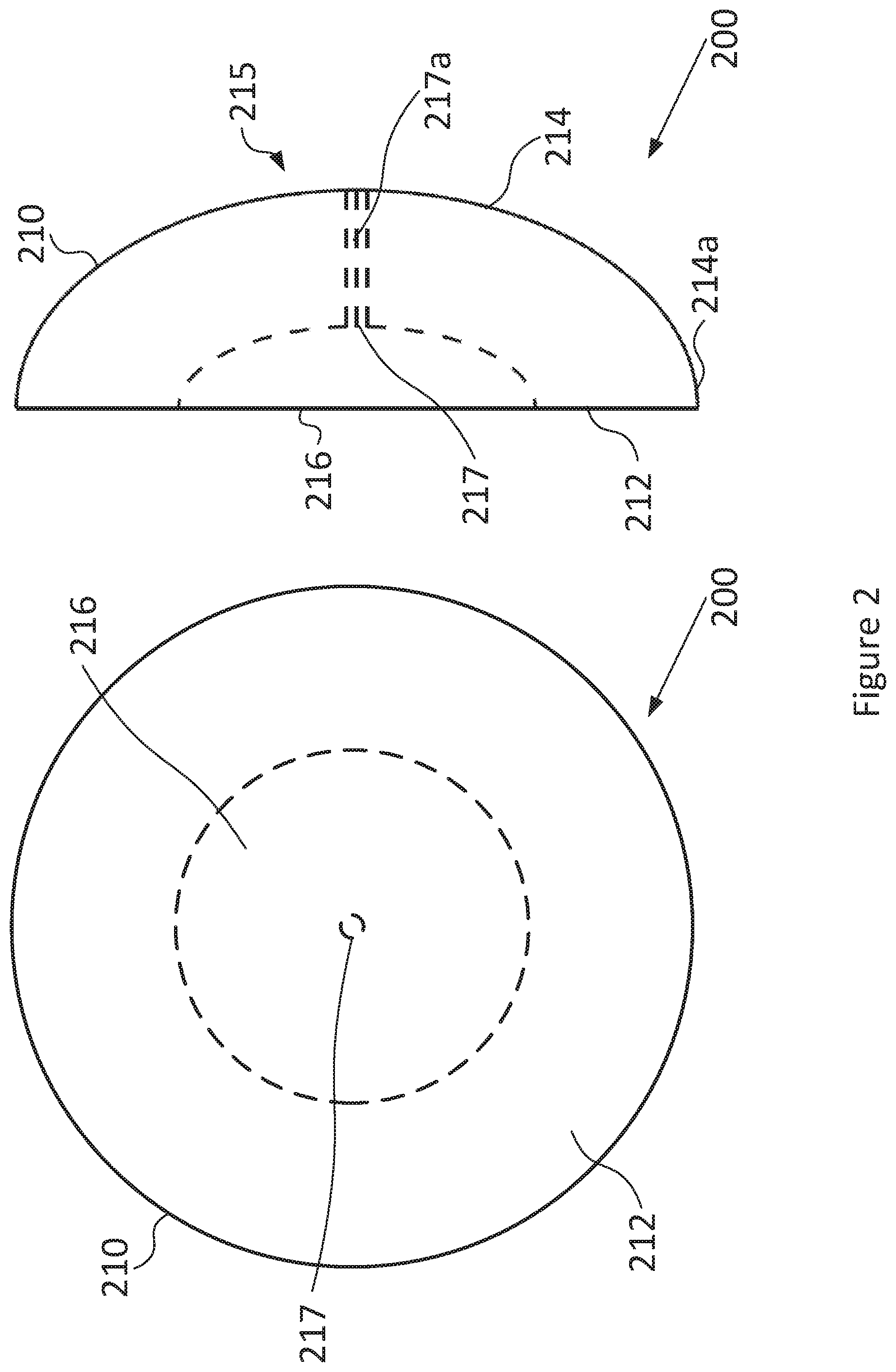 Patent US11793663 Figure 2 – Dressing for concealing a structure on a human body