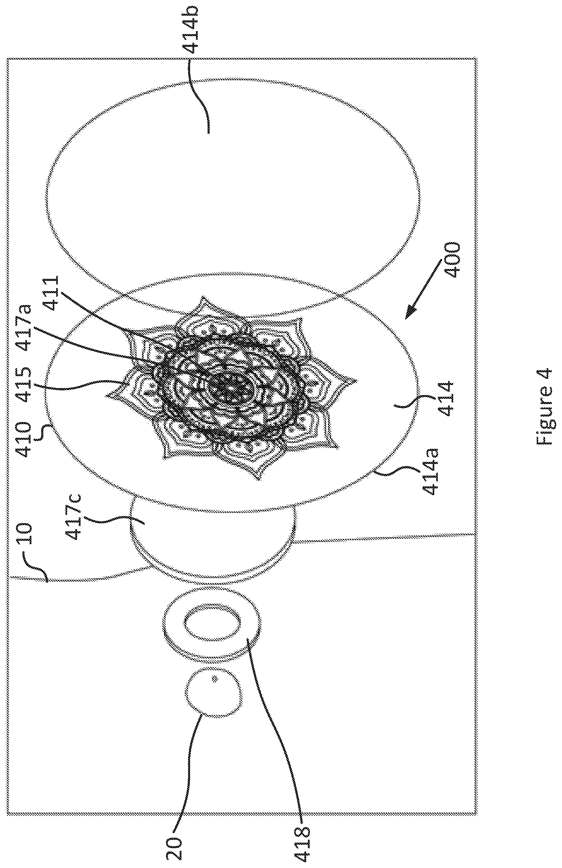 Patent US11793663 Figure 4 – Dressing for concealing a structure on a human body