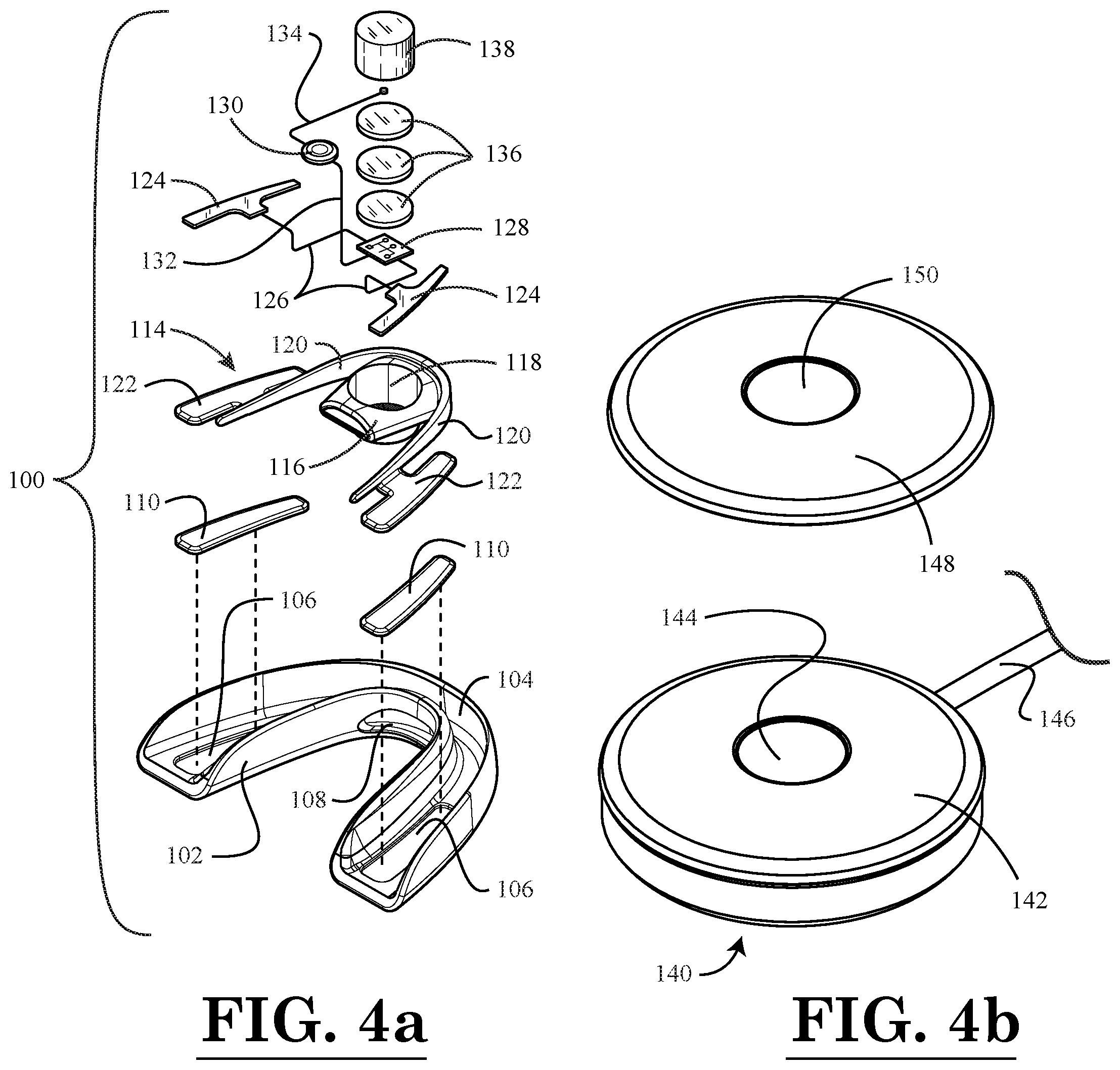 Patent US11793664 Figure 3 – Bruxism mouth guard device