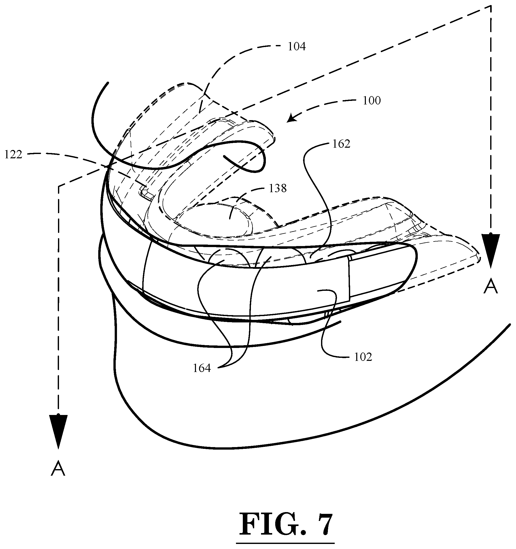Patent US11793664 Figure 6 – Bruxism mouth guard device
