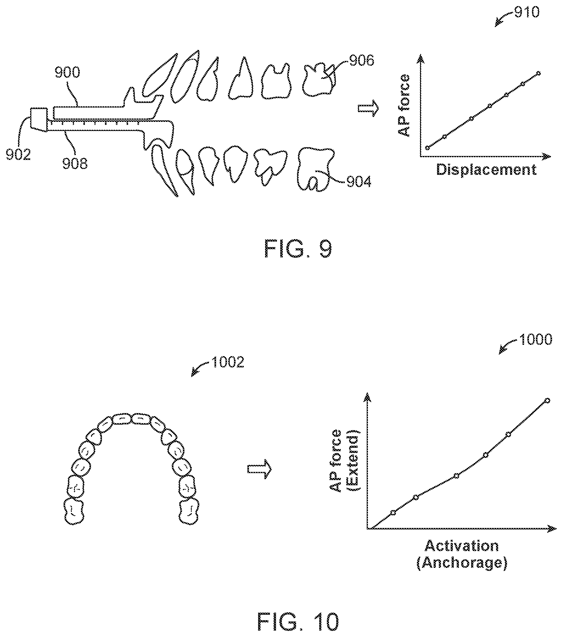 Patent US11793667 Figure 8 – Systems, methods, and devices for applying distributed forces for mandibular advancement