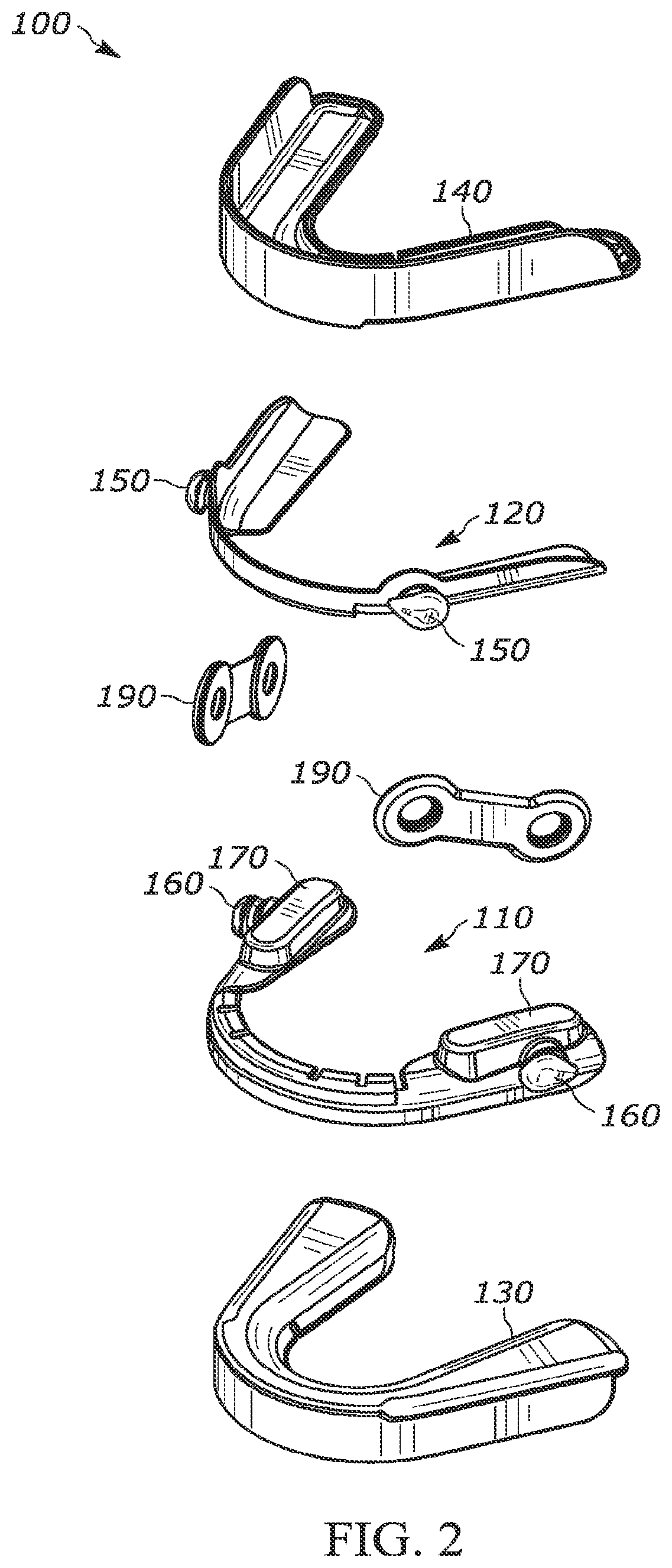 Patent US11793668 Figure 2 – Thermoplastic dental appliance system and method