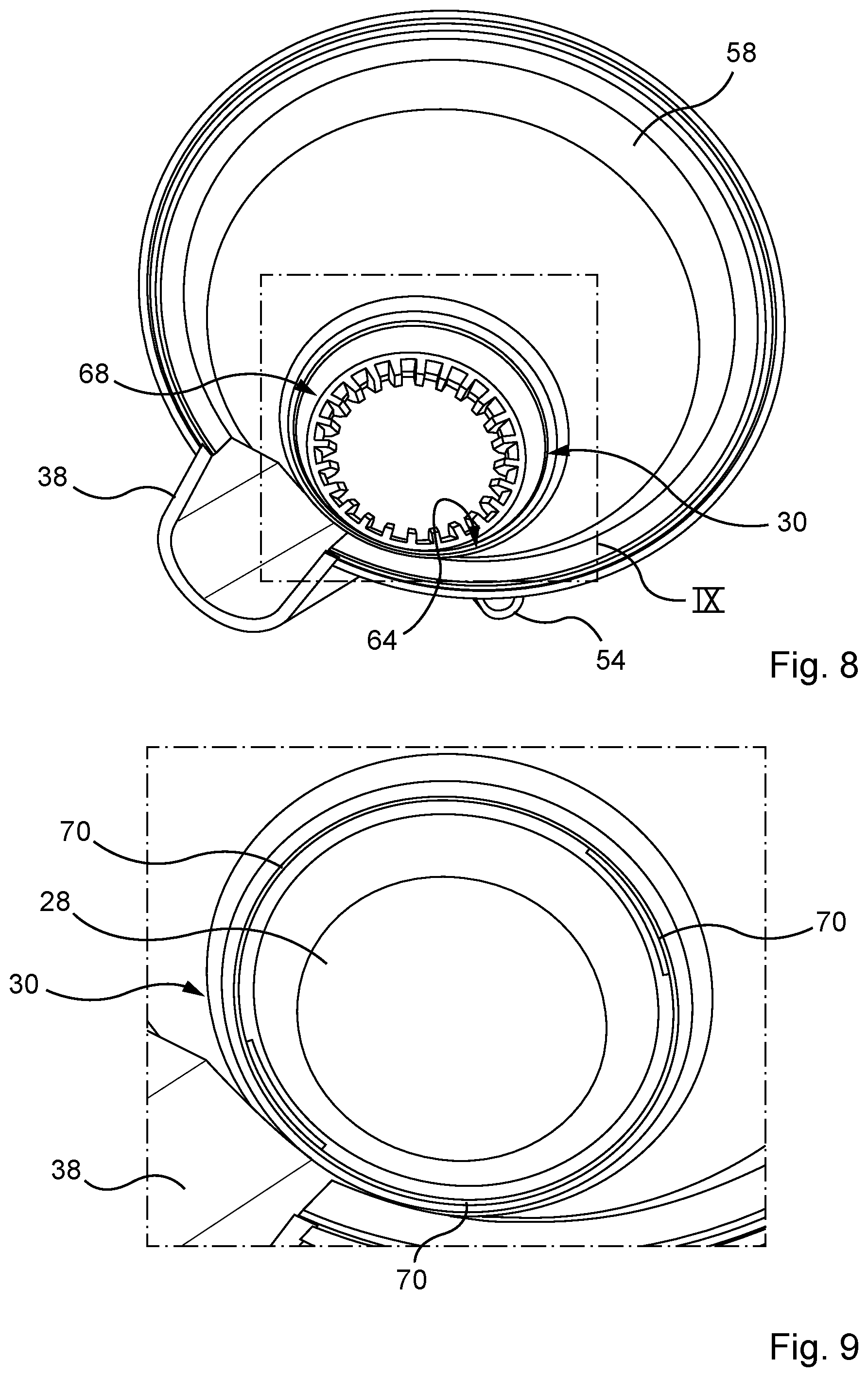 Patent US11793677 Figure 5 – Patient interface system, method for coupling a patient interface to a patient interface holder, patient interface, and patient interface holder