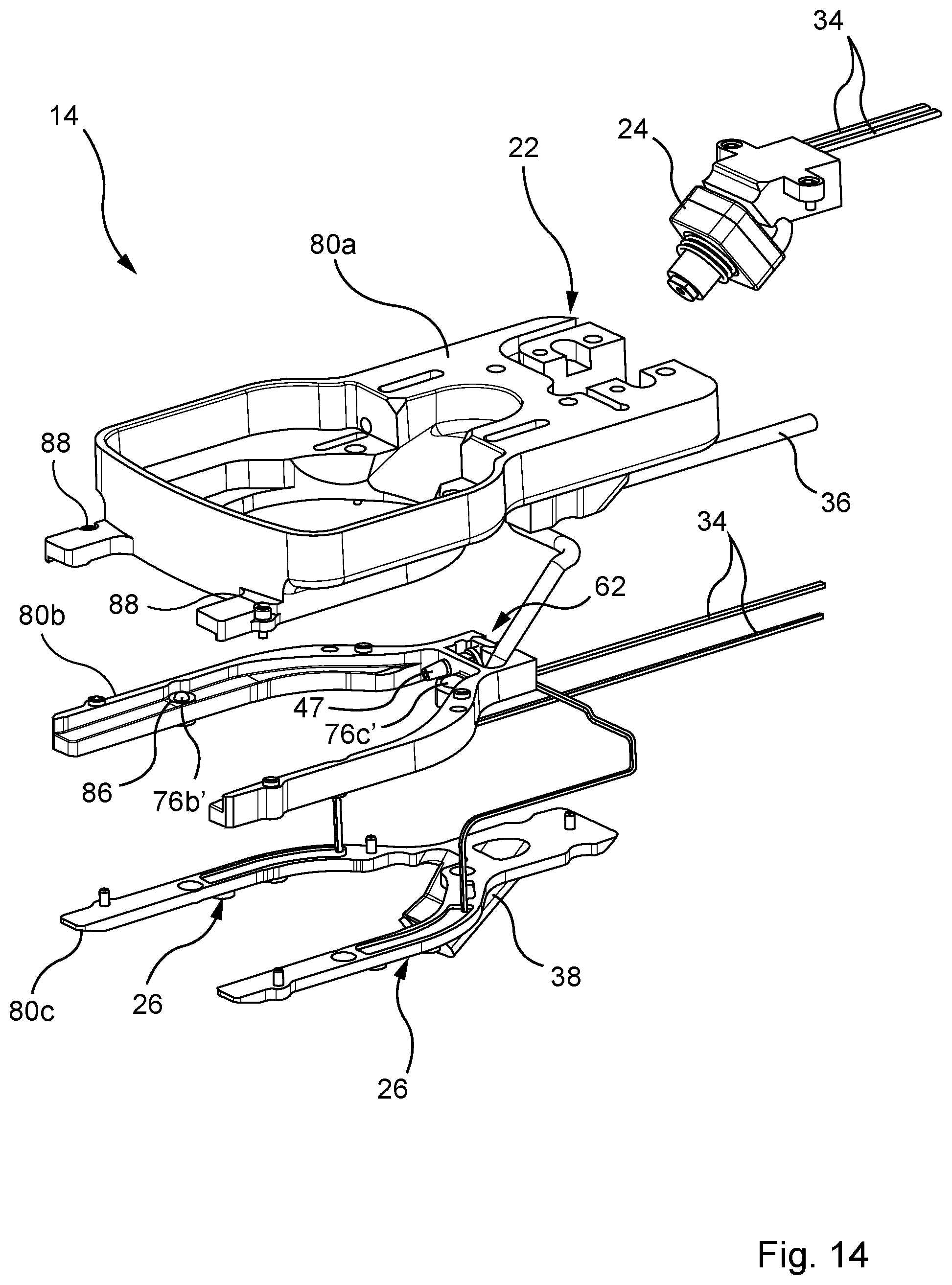 Patent US11793677 Figure 8 – Patient interface system, method for coupling a patient interface to a patient interface holder, patient interface, and patient interface holder