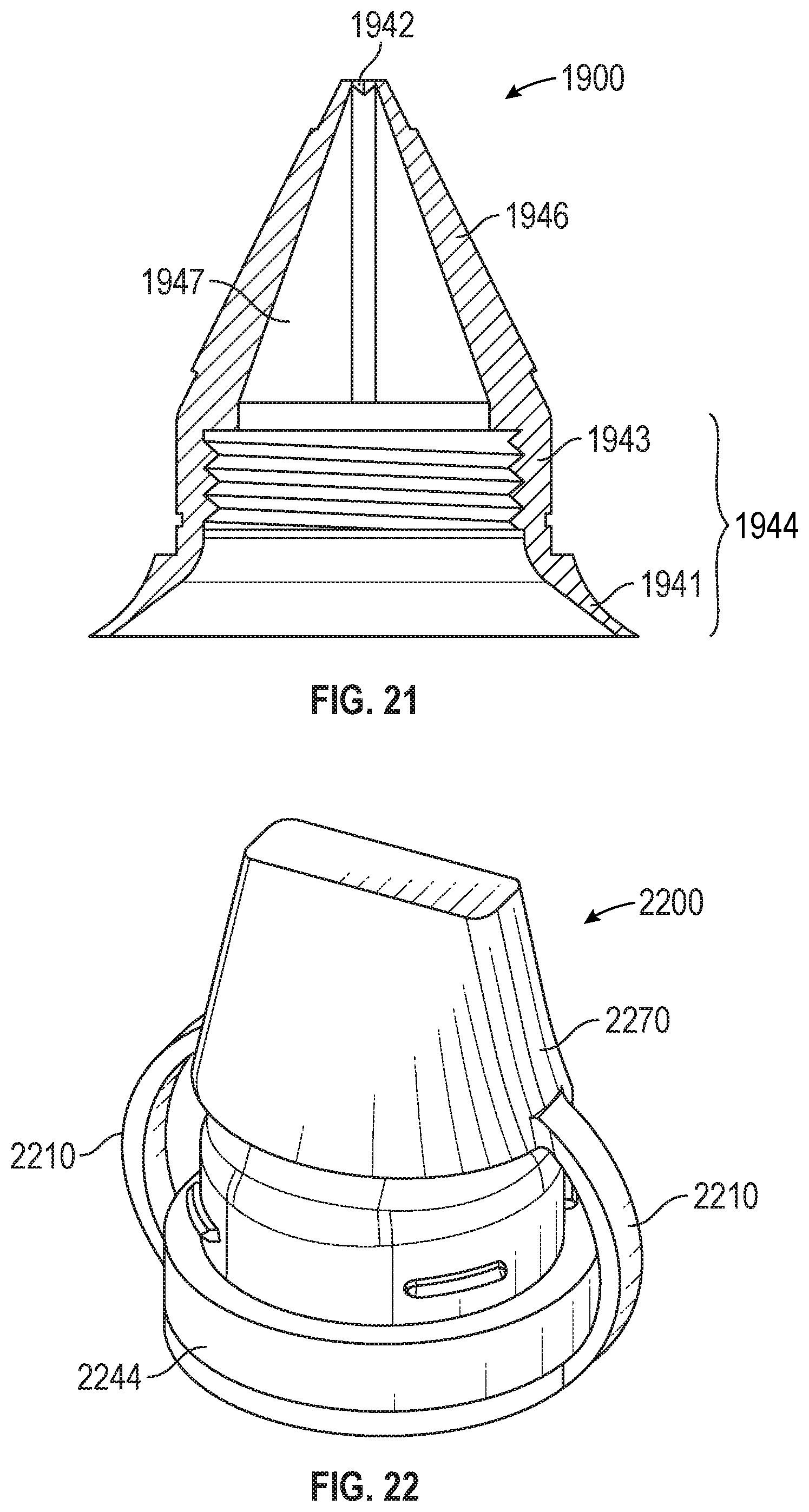 Patent US11793678 Figure 8 – Bandage composition dispenser