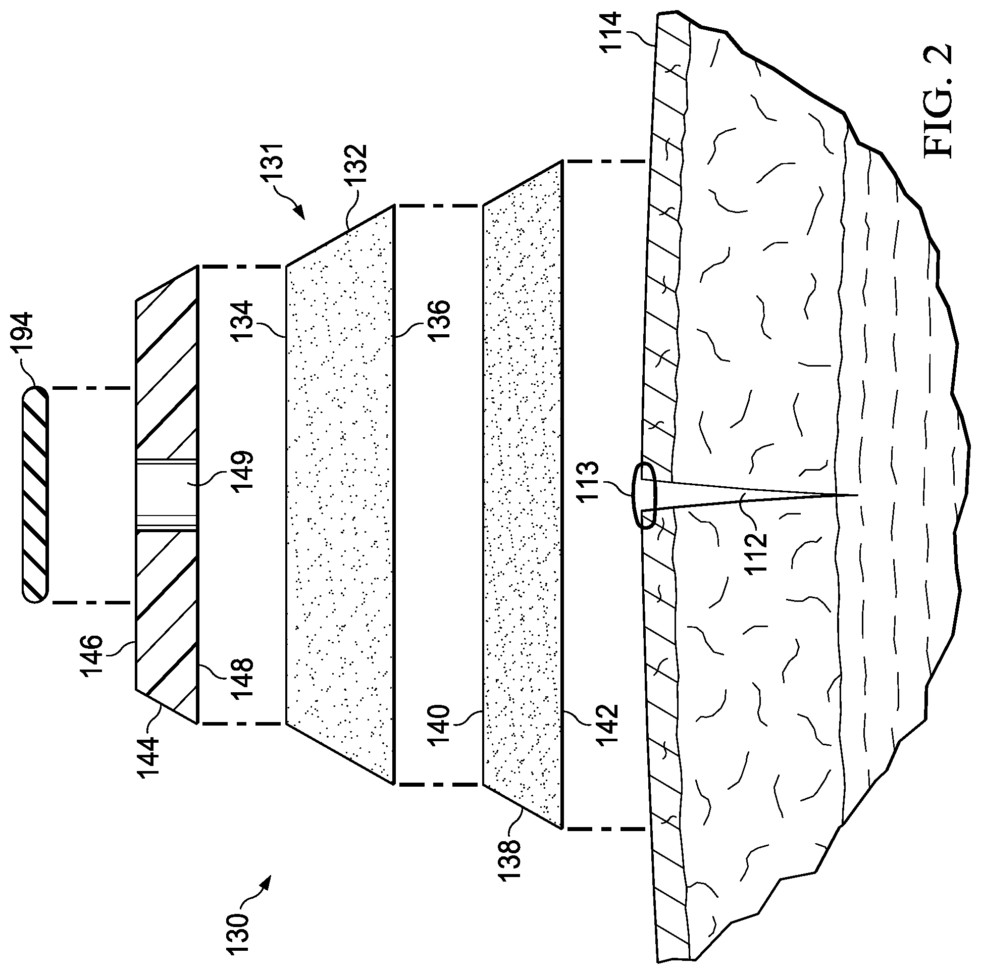 Patent US11793679 Figure 2 – Super-absorbent, reduced-pressure wound dressing and systems