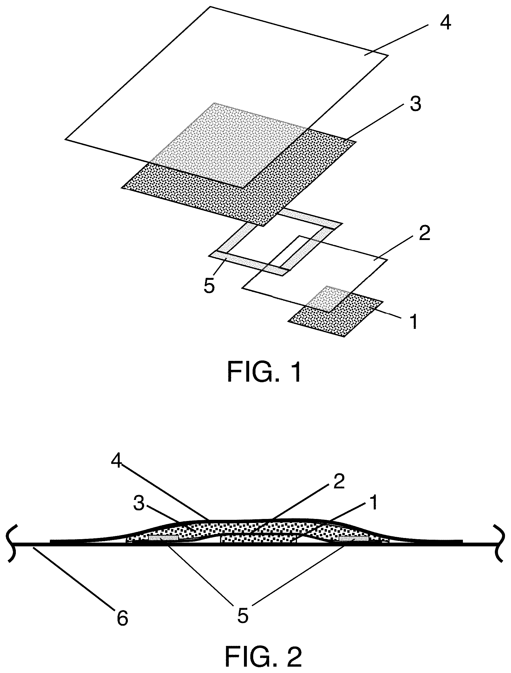 Patent US11793680 Figure 1 – Compound (multi-layer) waterproof bandage