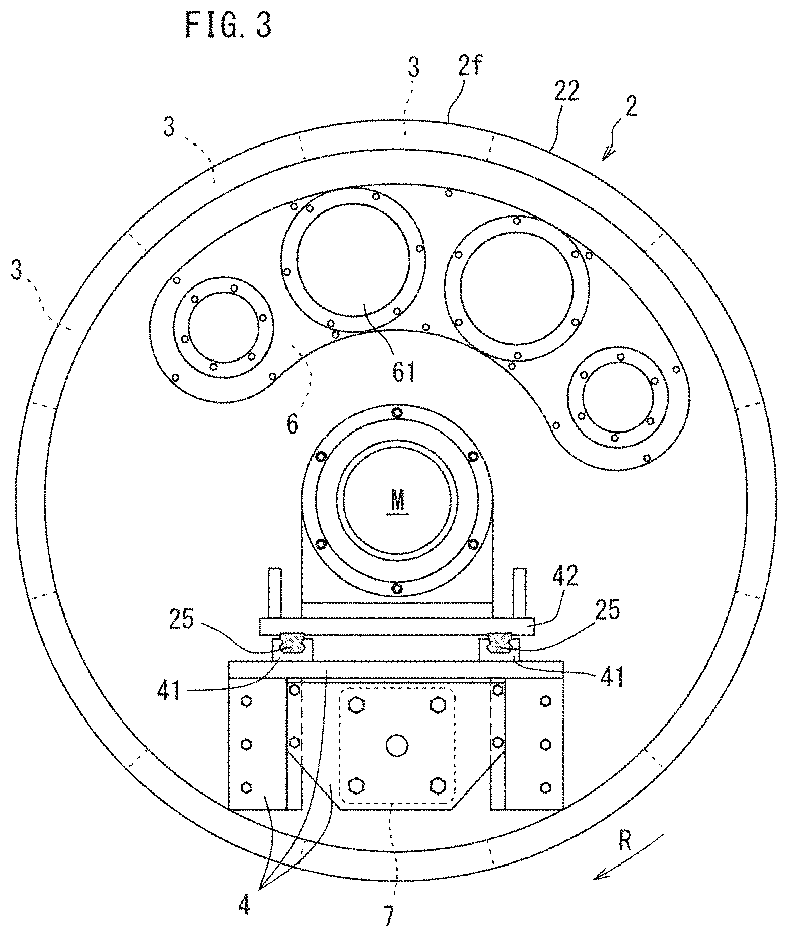 Patent US11793681 Figure 3 – Apparatus for manufacturing absorbent core of disposable worn article, and replacement method for replacing part of the apparatus