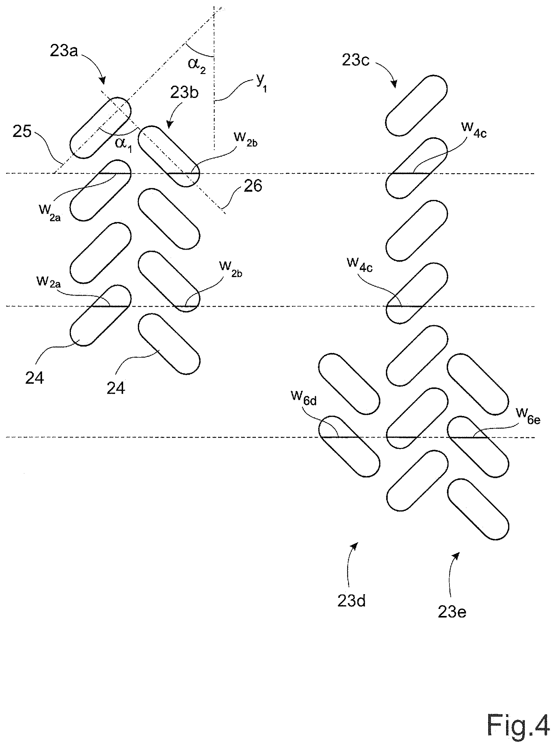Patent US11793683 Figure 4 – Absorbent article and method for manufacturing an absorbent article
