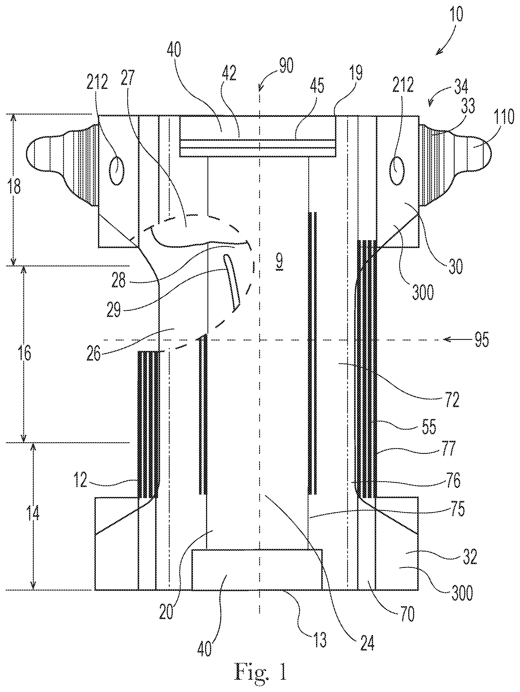 Patent US11793685 Figure 1 – Absorbent article having fastening system