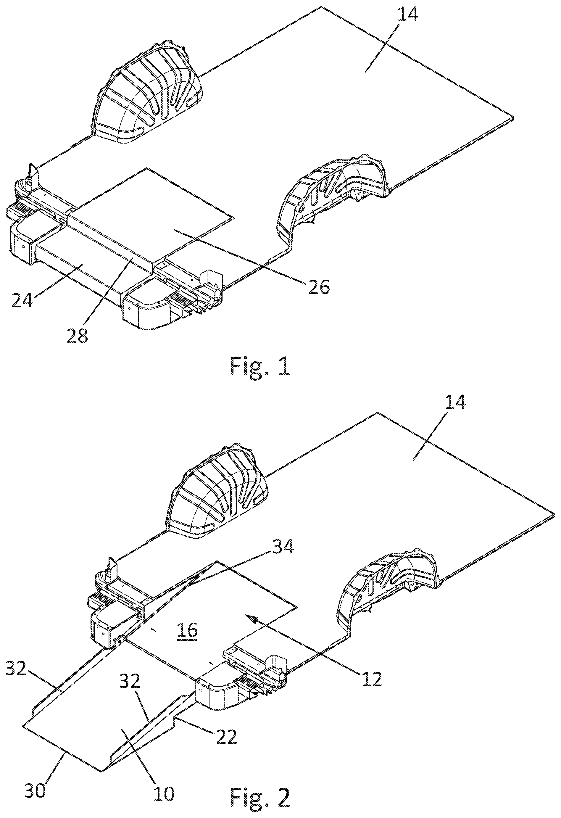 Patent US11793688 — Vehicle ramp assembly — Figure 1