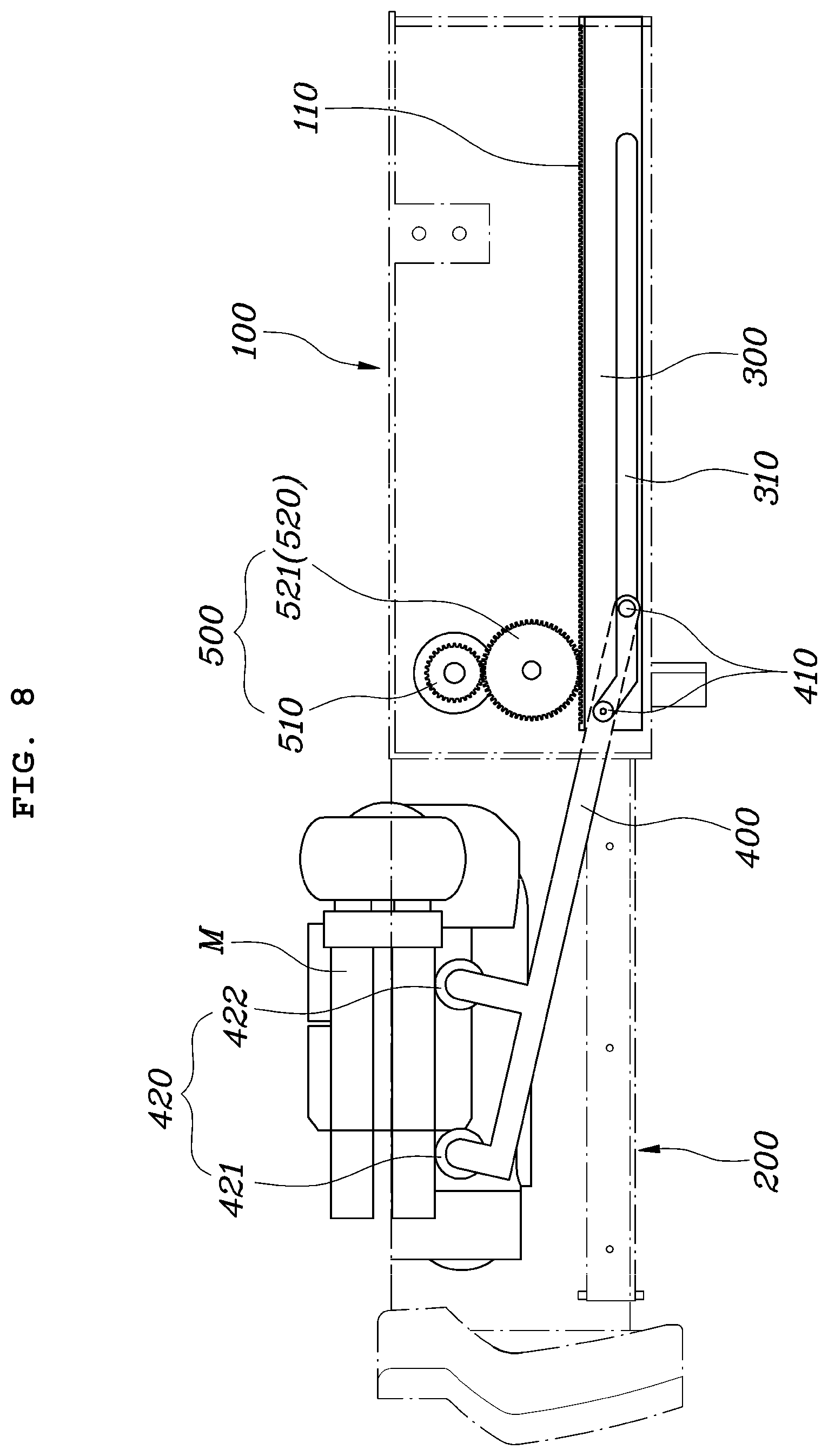 Patent US11793689 Figure 8 – Mobility carrier apparatus for vehicles