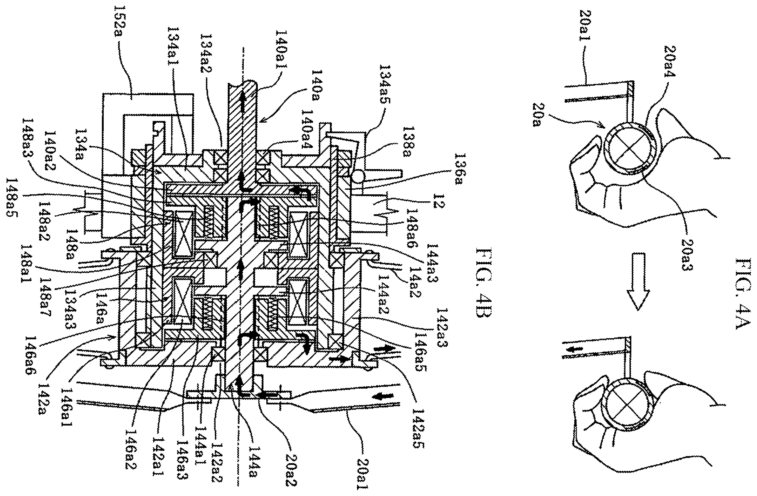 Patent US11793692 Figure 3 – Single-handedly operable wheelchair