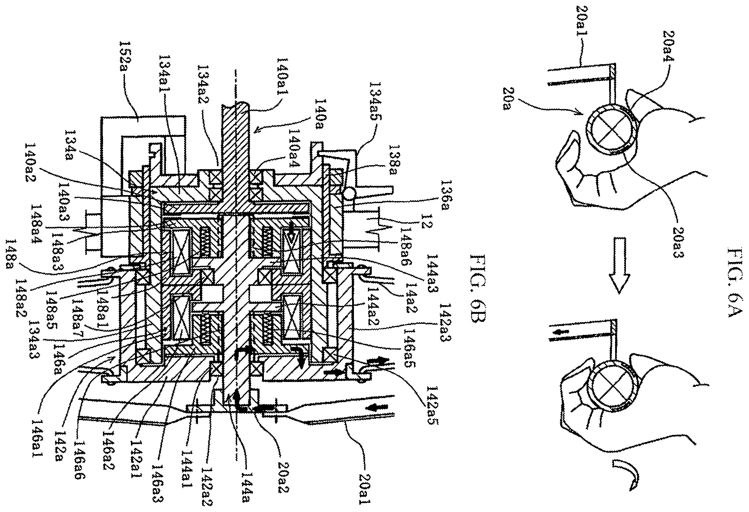 Patent US11793692 Figure 5 – Single-handedly operable wheelchair