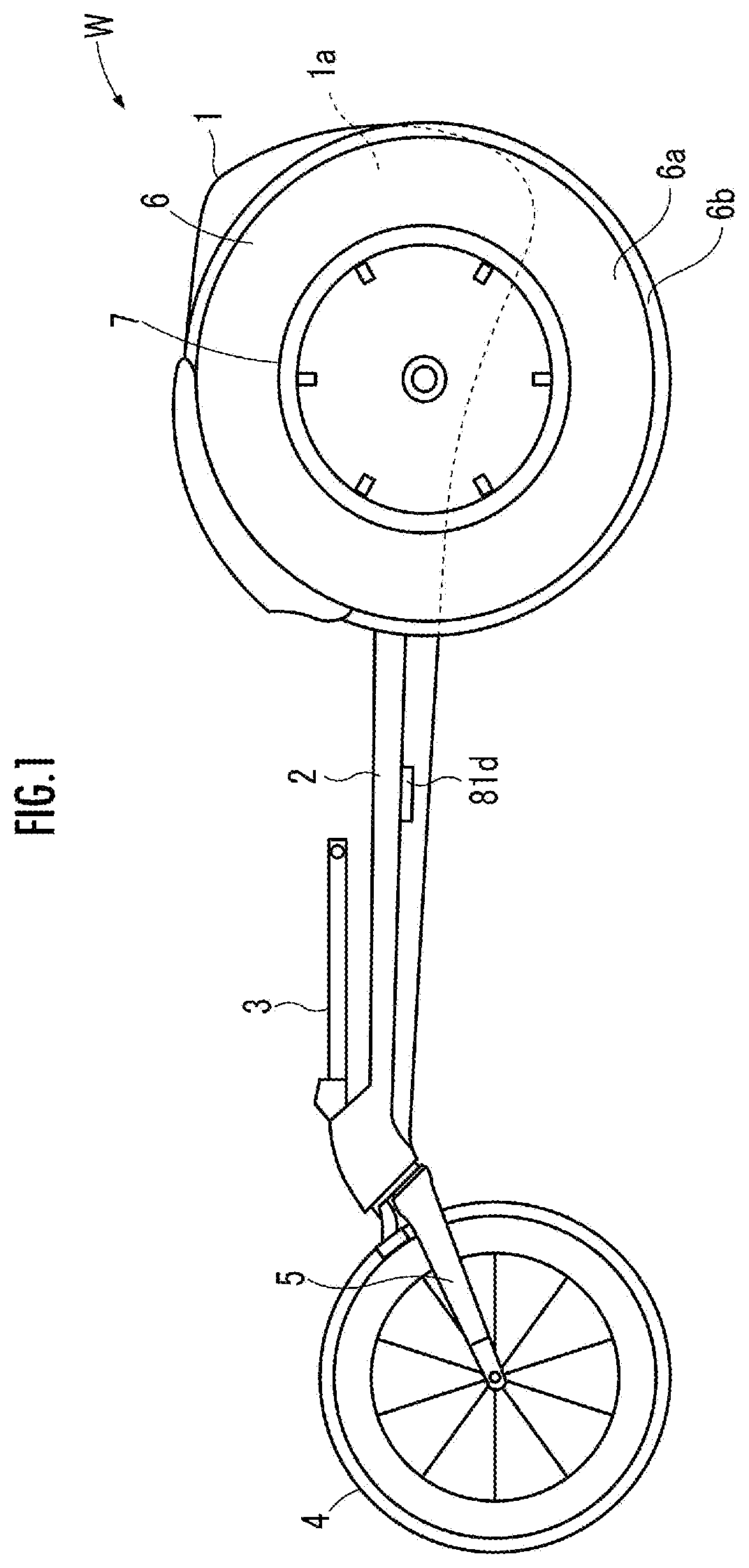 Patent US11793693 Figure 1 – Steering mechanism and wheelchair equipped with same