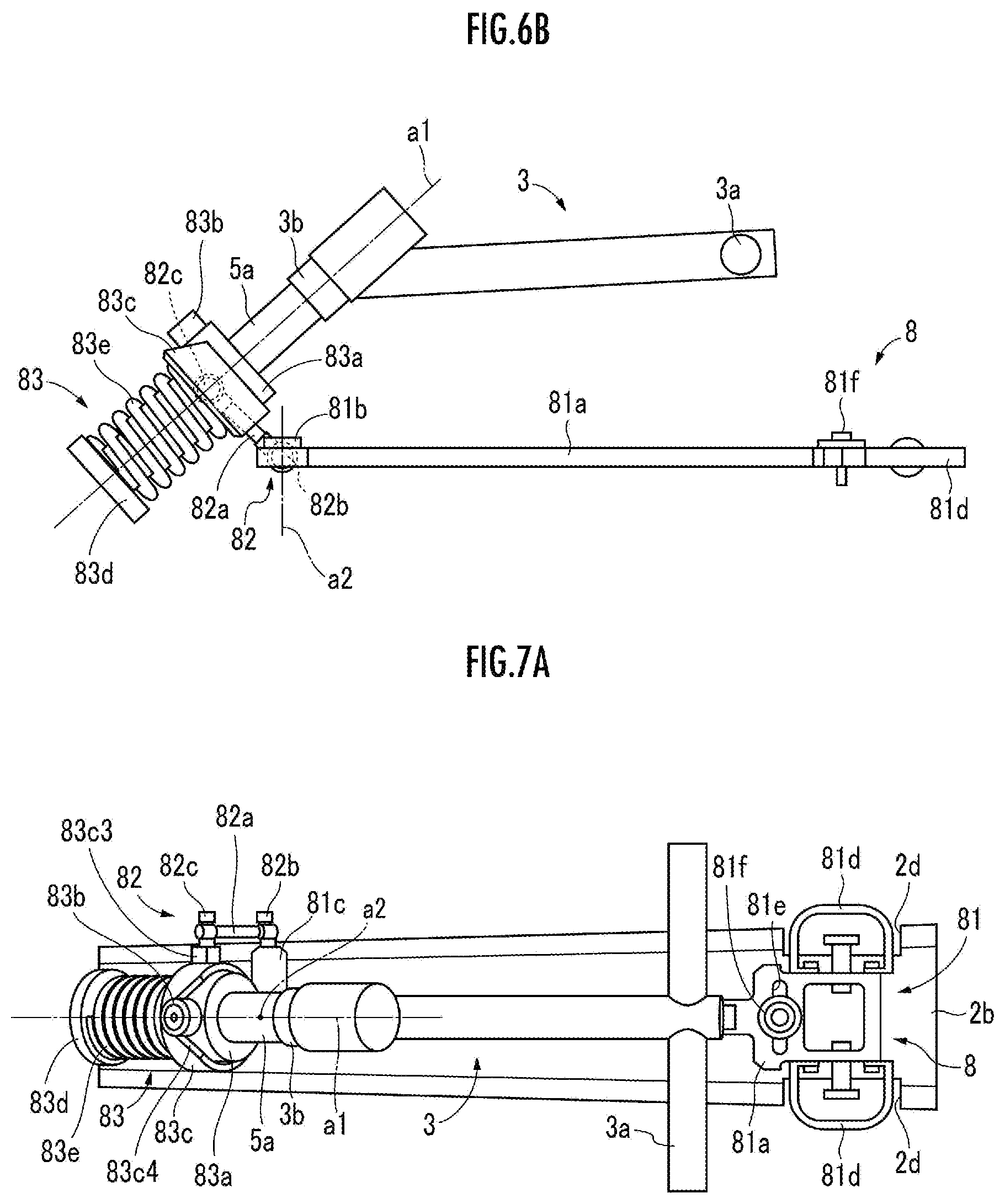 Patent US11793693 Figure 6 – Steering mechanism and wheelchair equipped with same