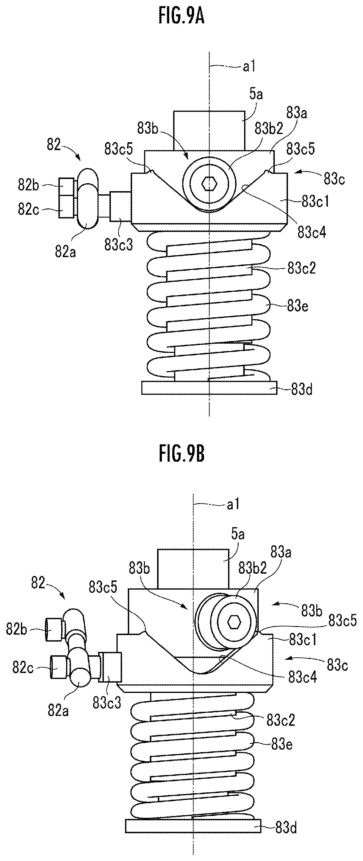 Patent US11793693 Figure 8 – Steering mechanism and wheelchair equipped with same