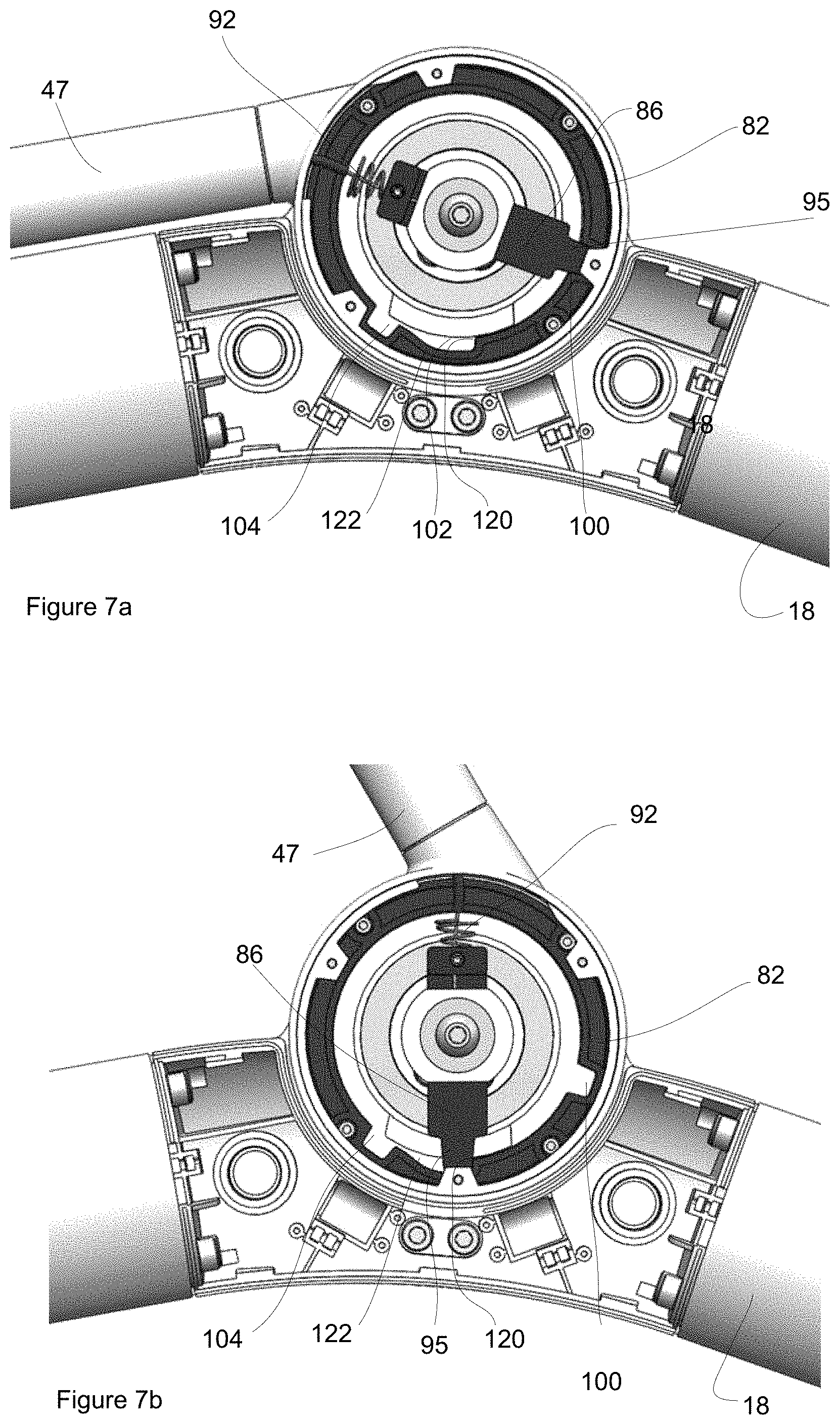 Patent US11793694 Figure 7 – Removably attached seat for a mobility apparatus