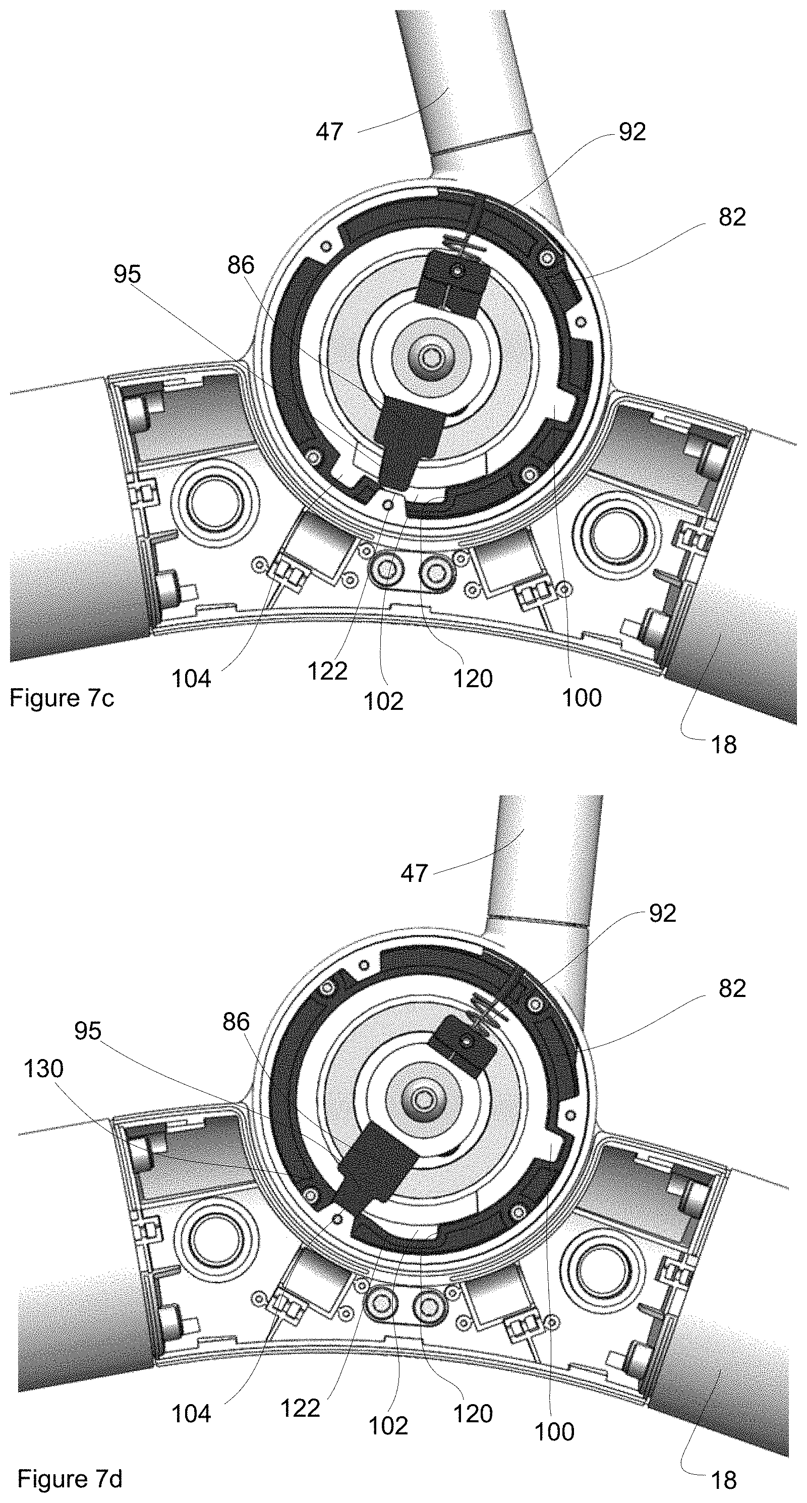 Patent US11793694 Figure 8 – Removably attached seat for a mobility apparatus