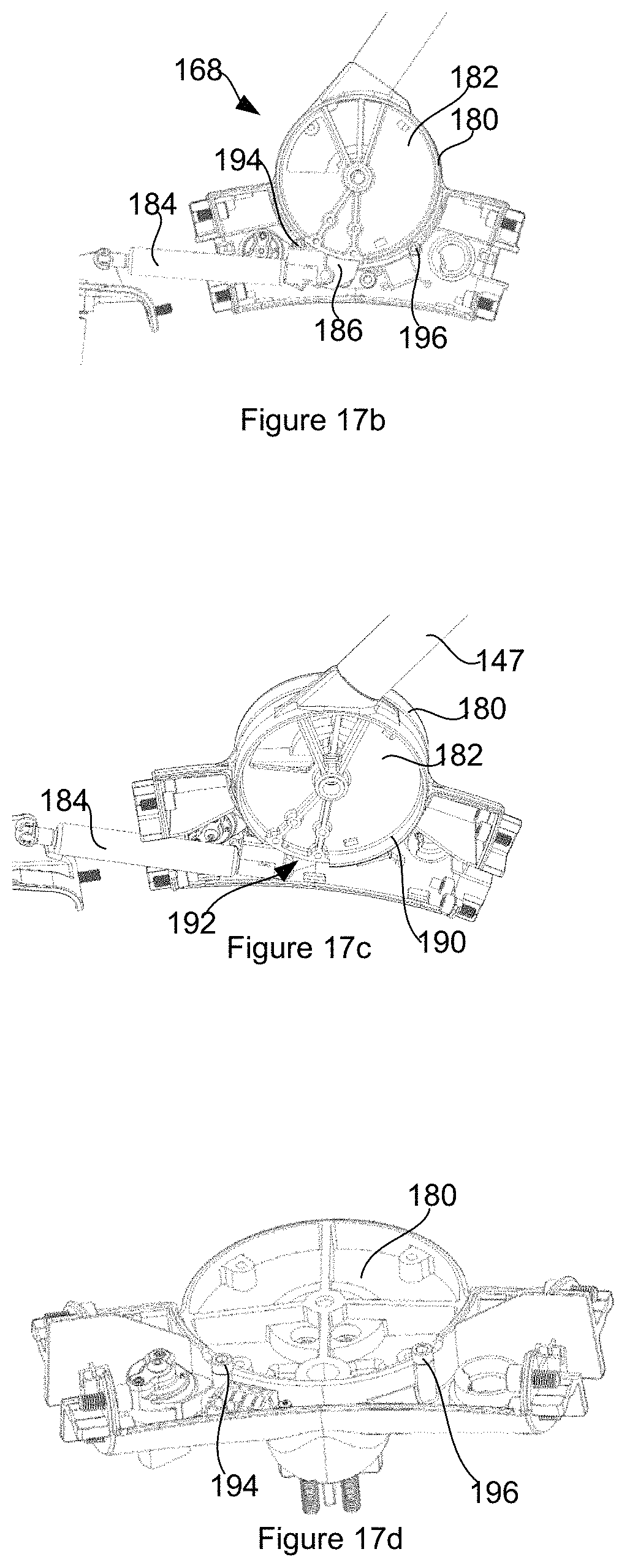Patent US11793694 Figure 17 – Removably attached seat for a mobility apparatus