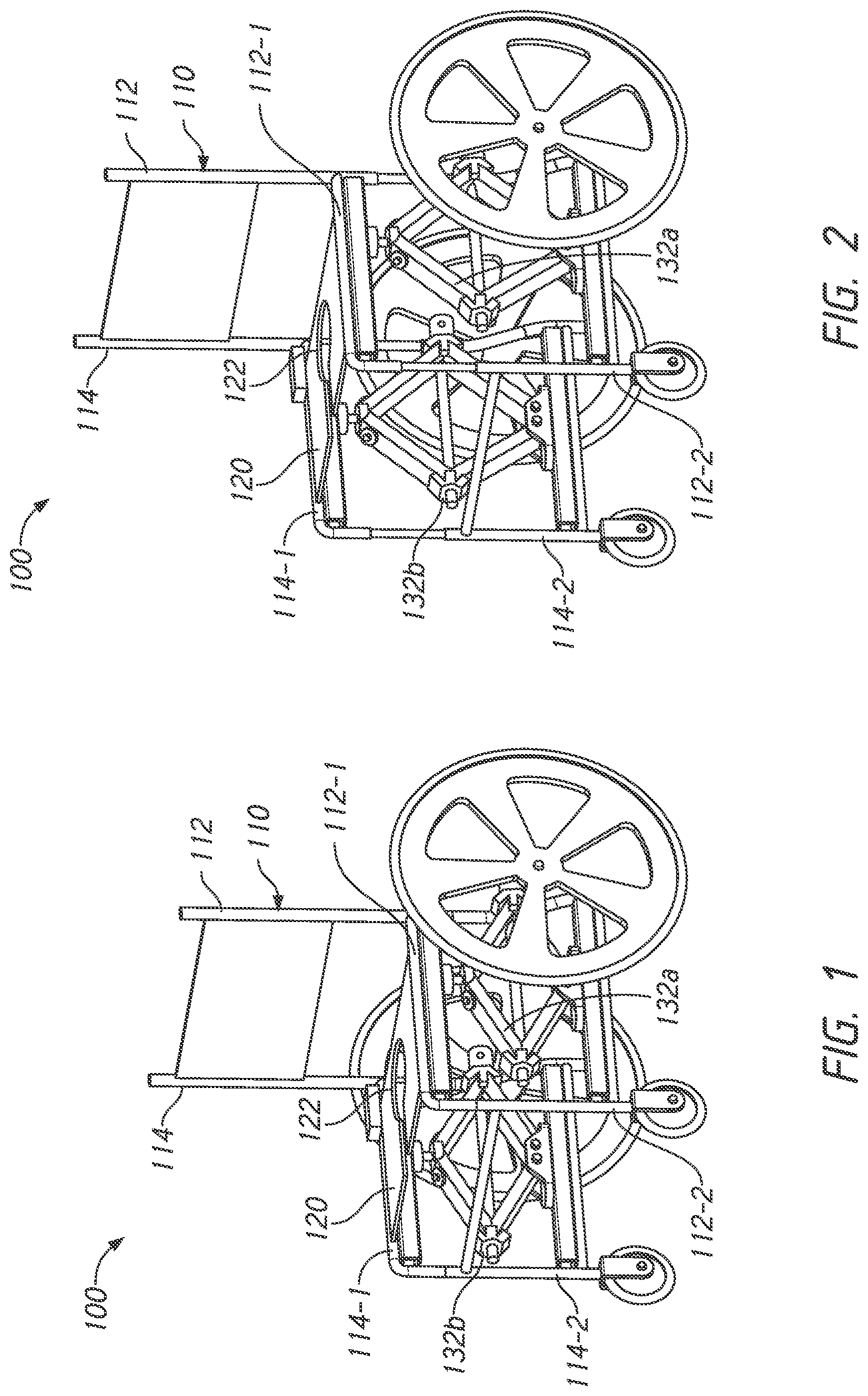 Patent US11793695 Figure 1 – Multifunction toilet wheelchair